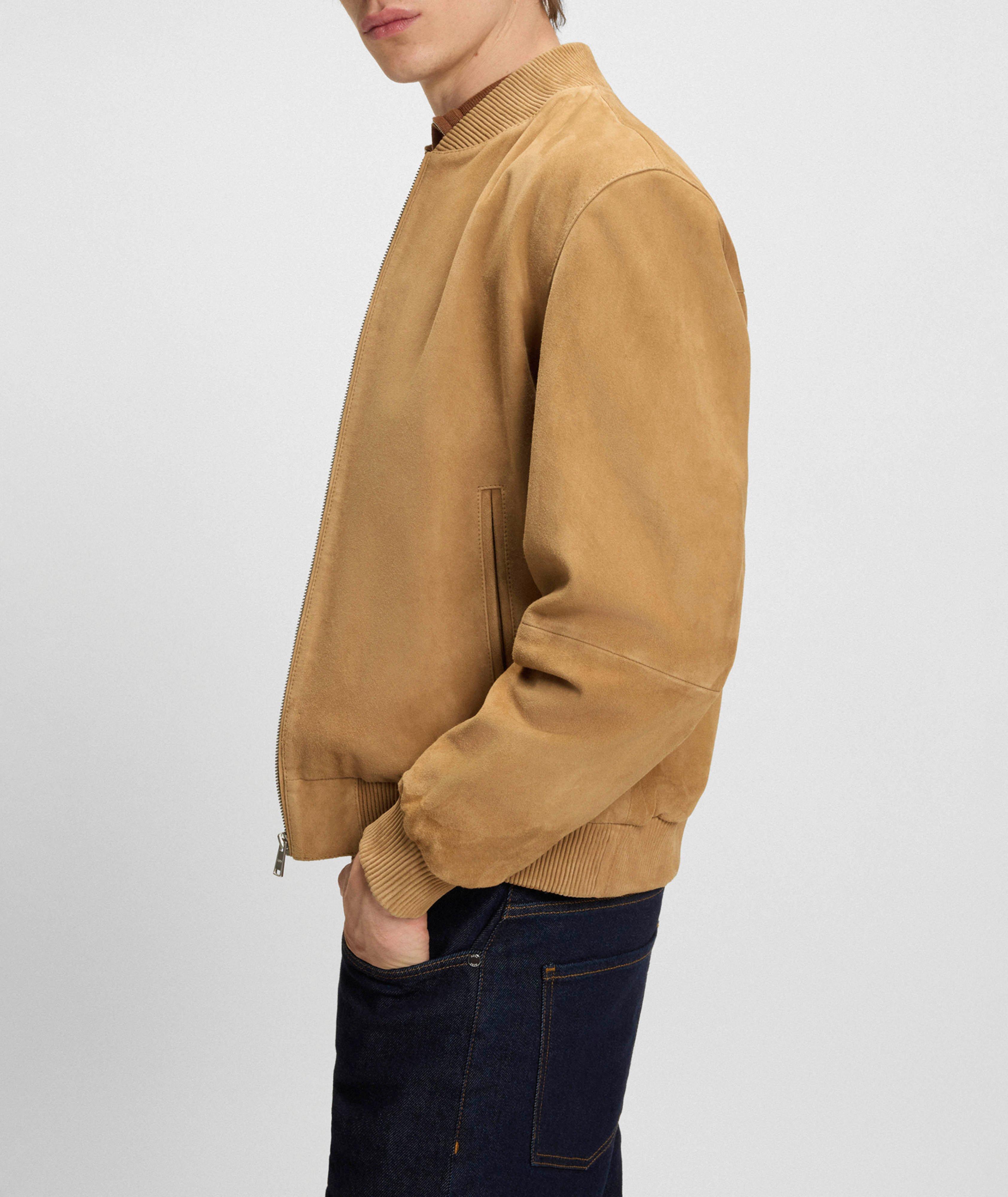 Muller Suede Bomber Jacket image 4