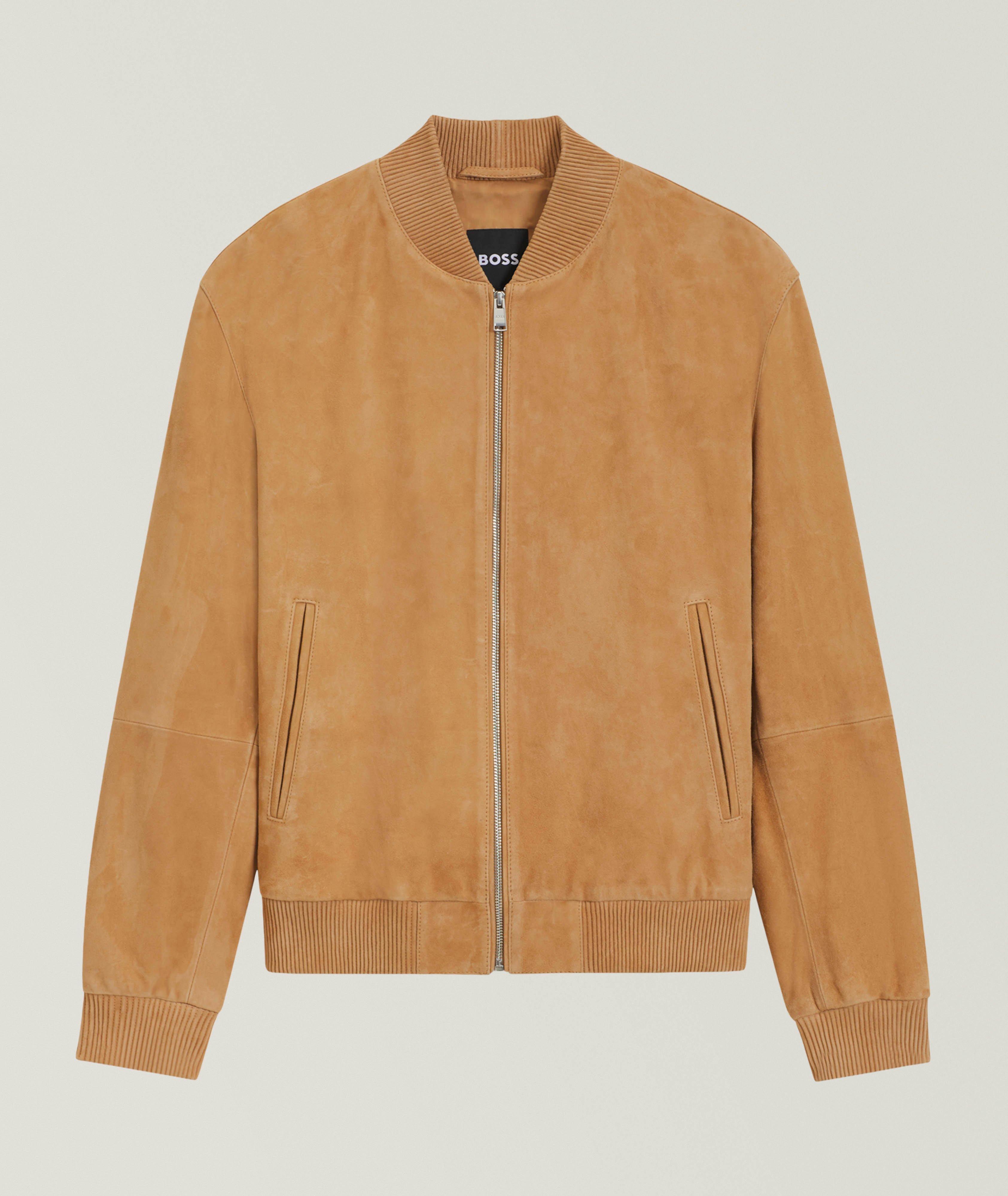 Muller Suede Bomber Jacket image 0