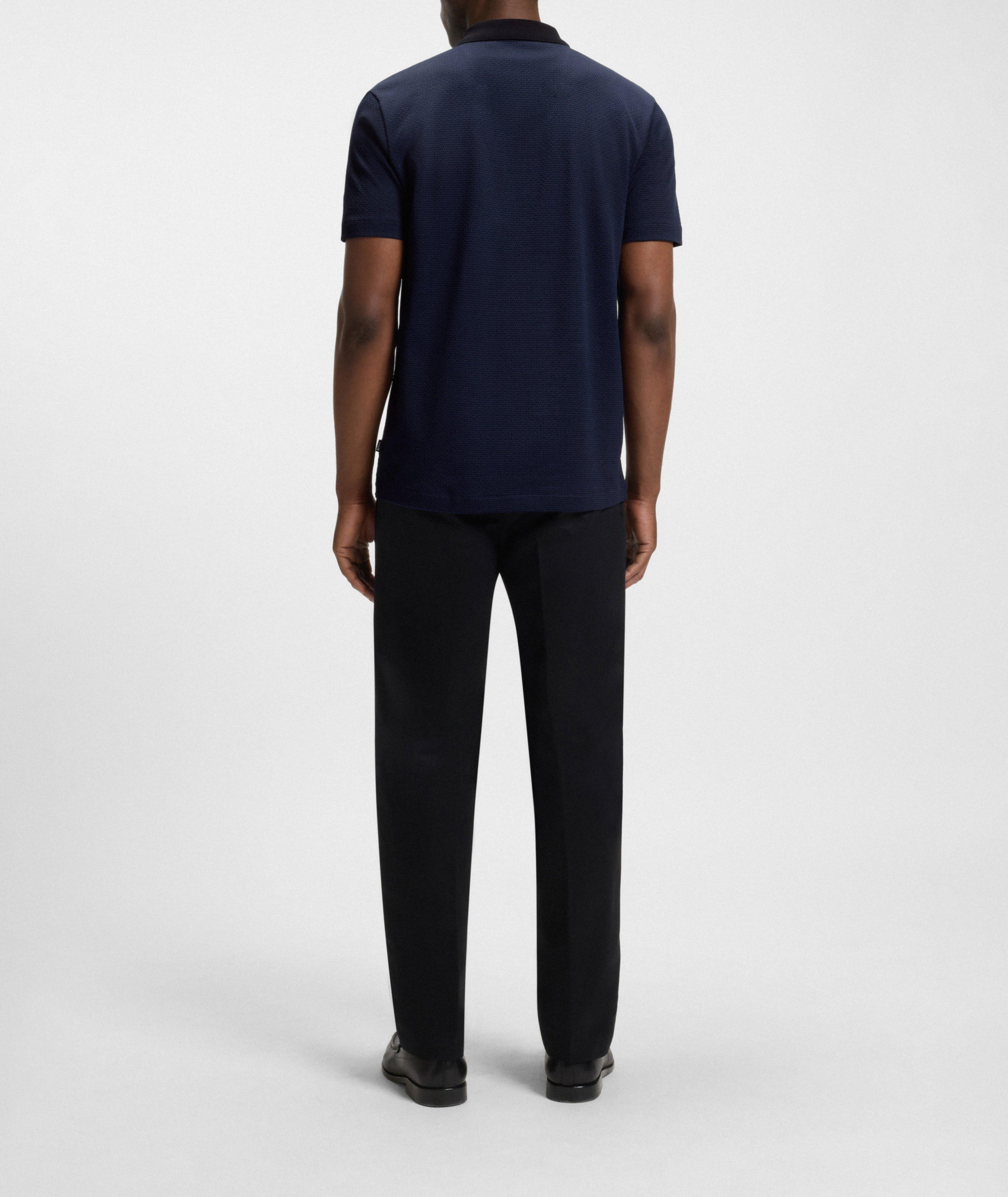 Parlay Geometric Jacquard Mercerized Polo image 2