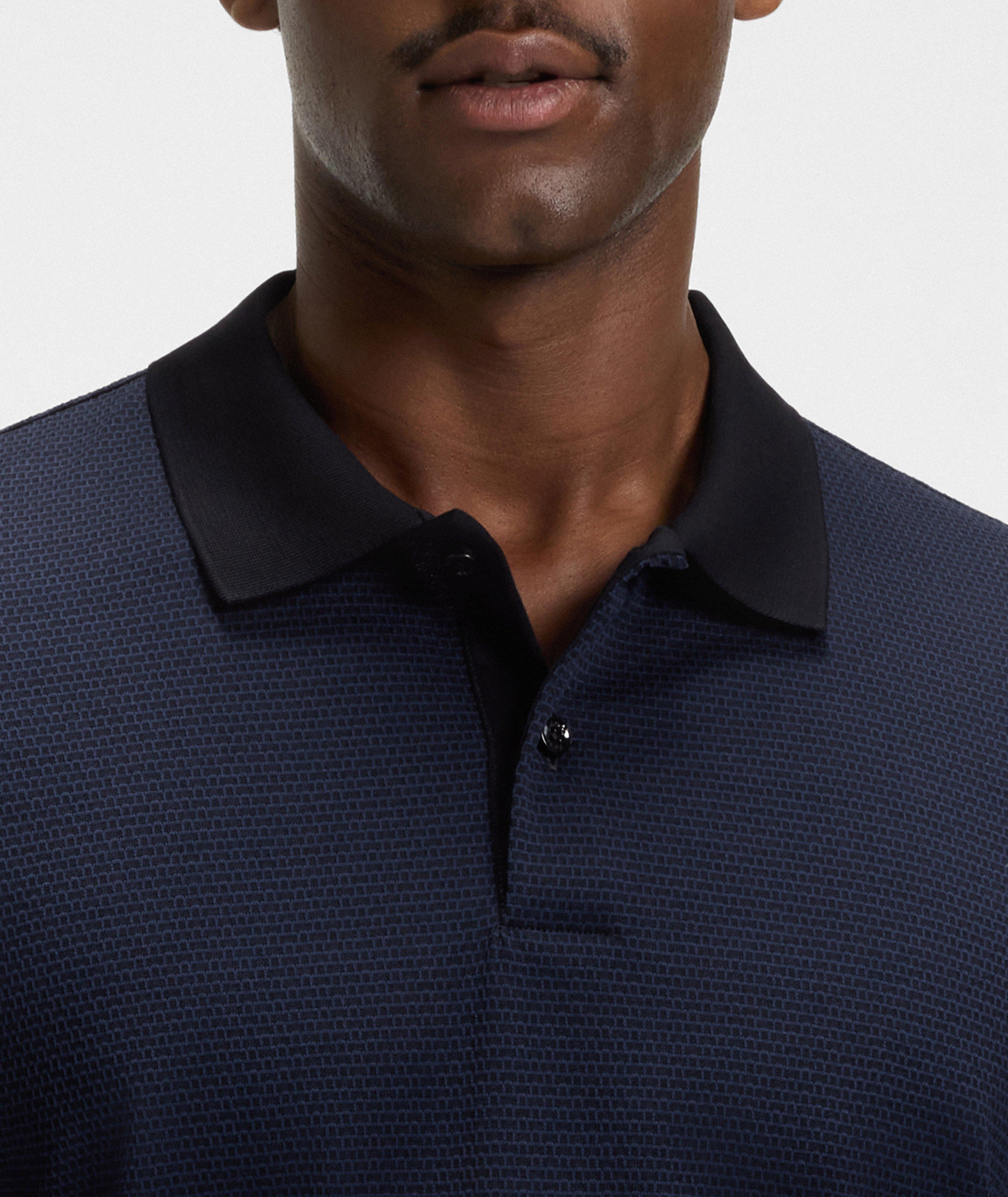 Parlay Geometric Jacquard Mercerized Polo image 3