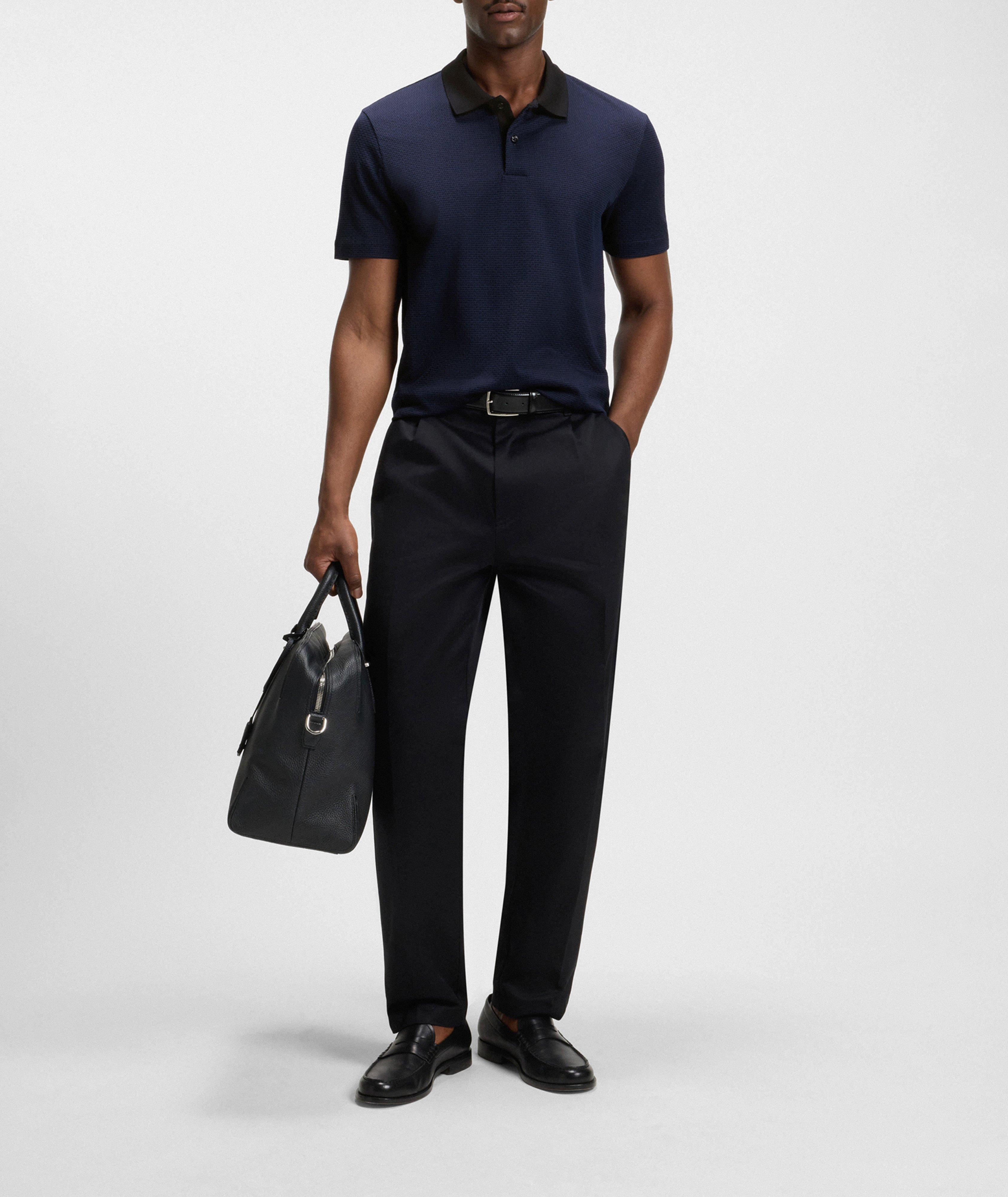 Parlay Geometric Jacquard Mercerized Polo image 4