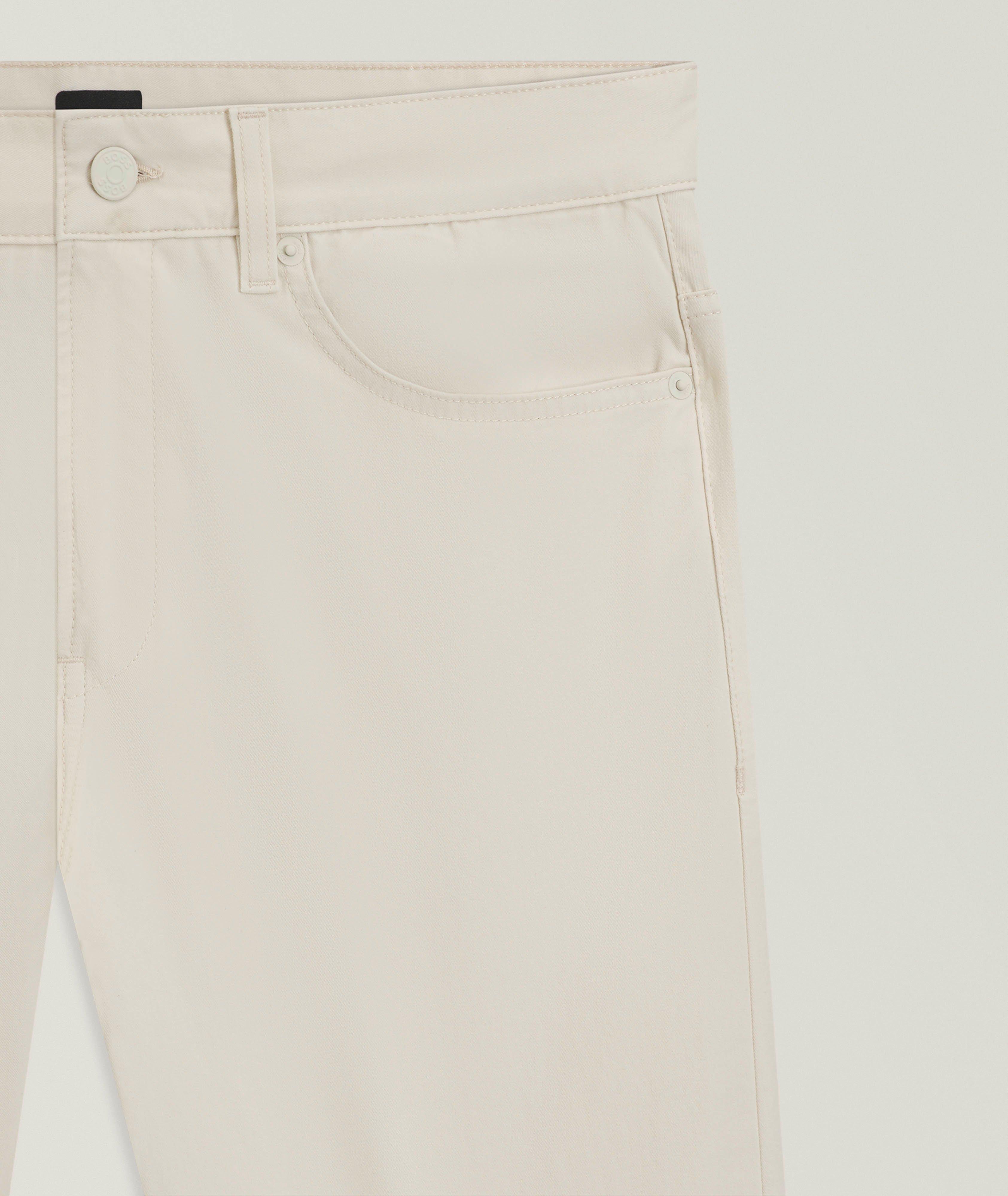 Pantalon Delaware en twill de coupe amincie image 1