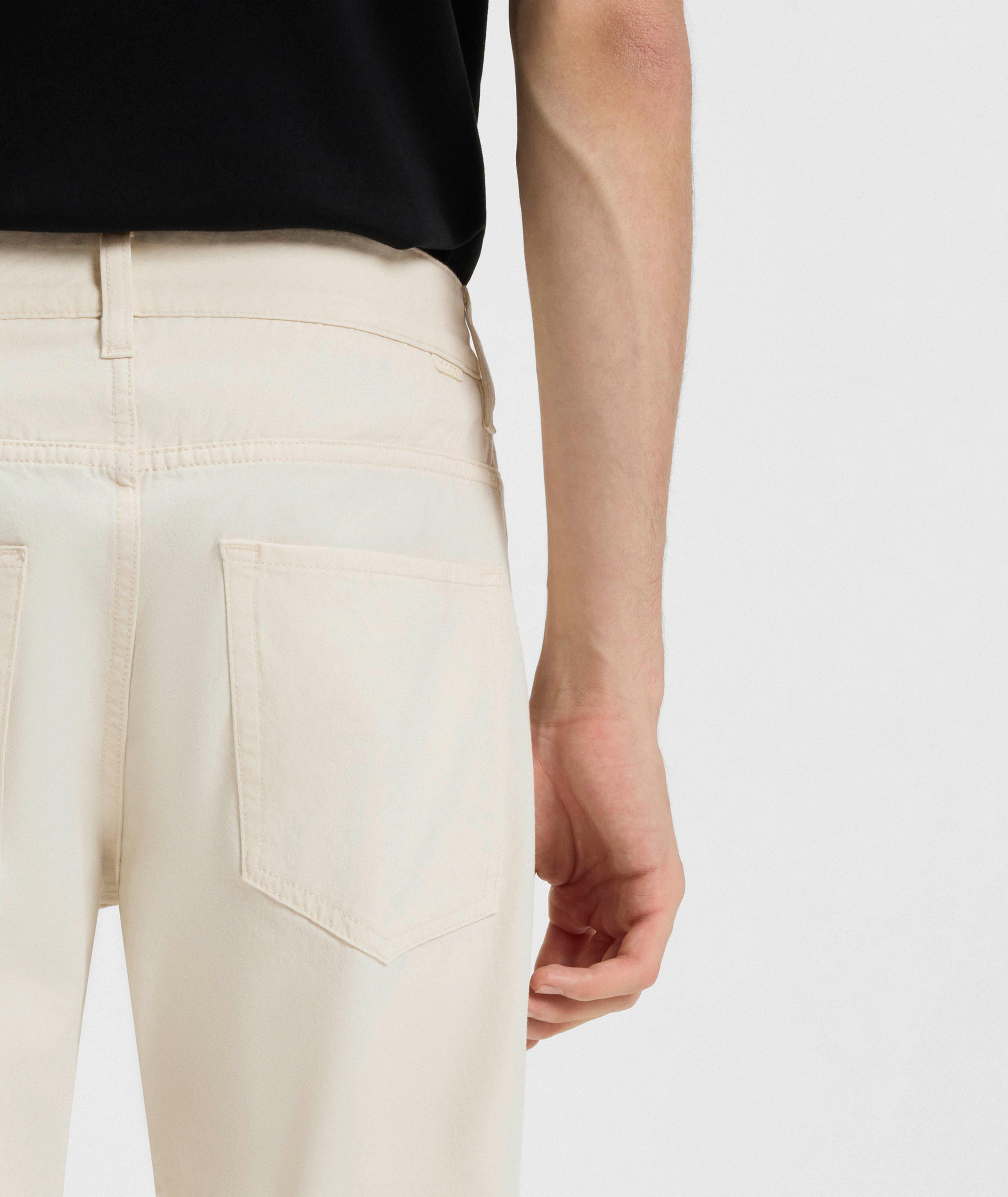 Pantalon Delaware en twill de coupe amincie image 4