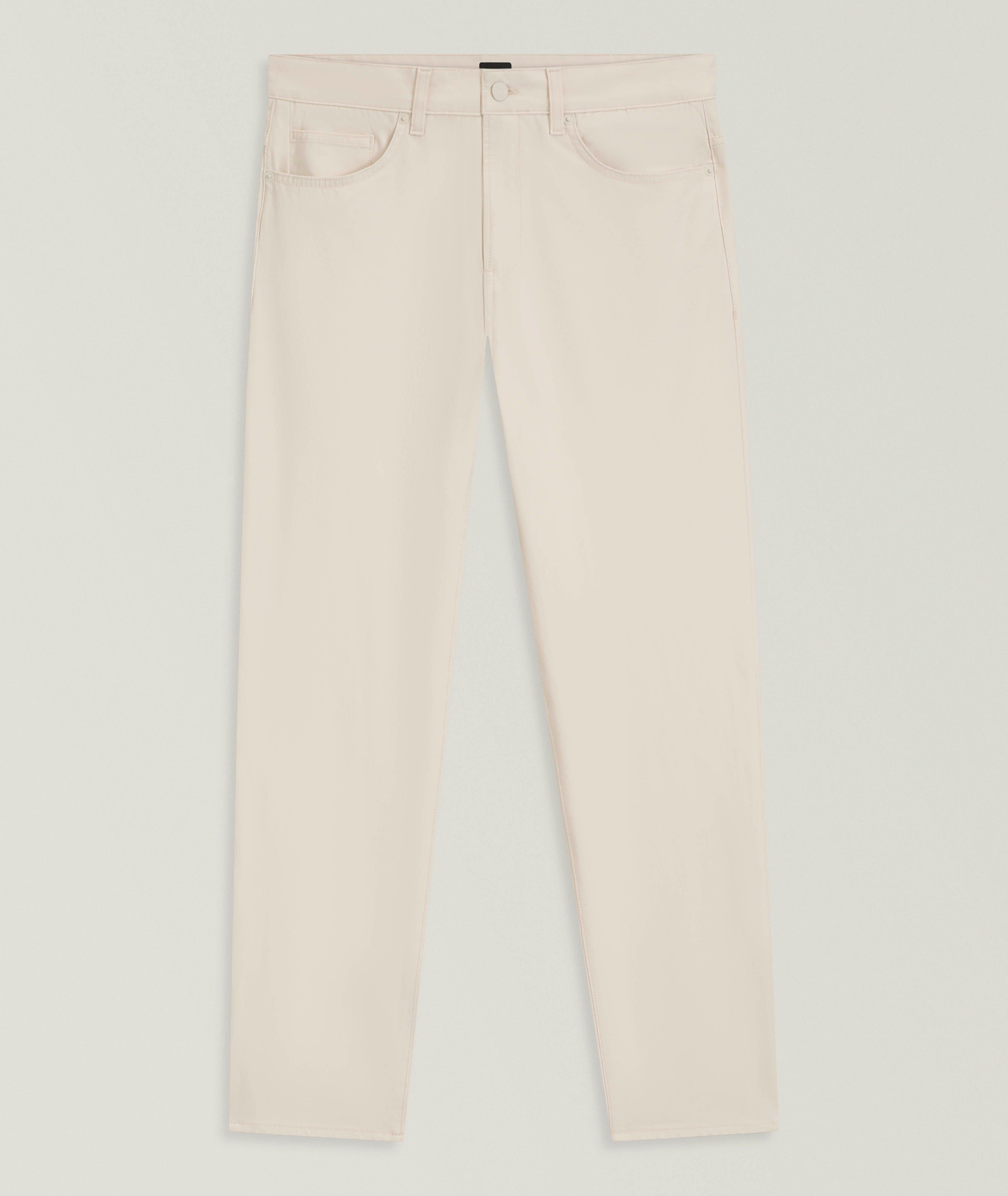 Pantalon Delaware en twill de coupe amincie image 0