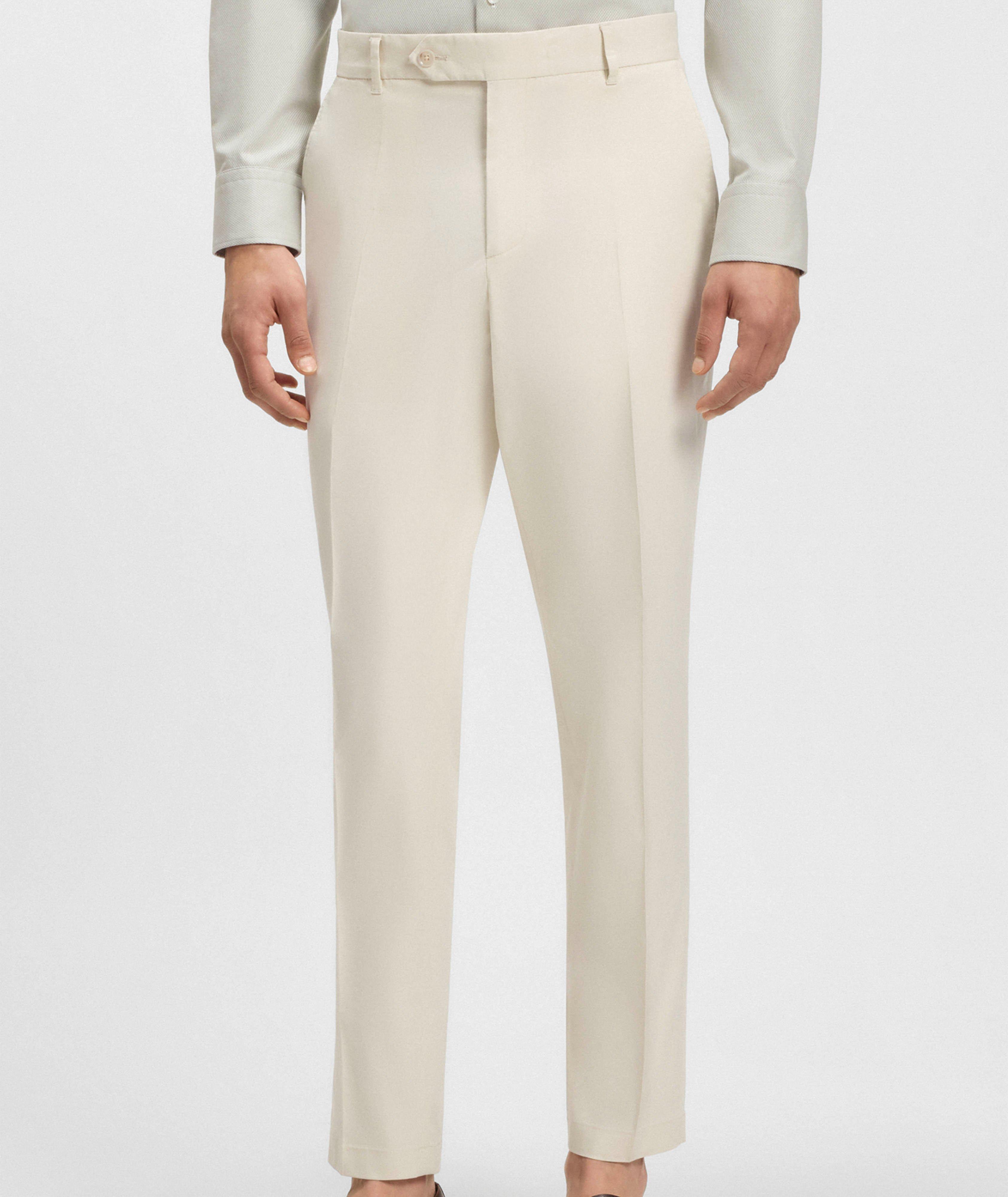 Lyocell-Cotton Tapered Pants image 2