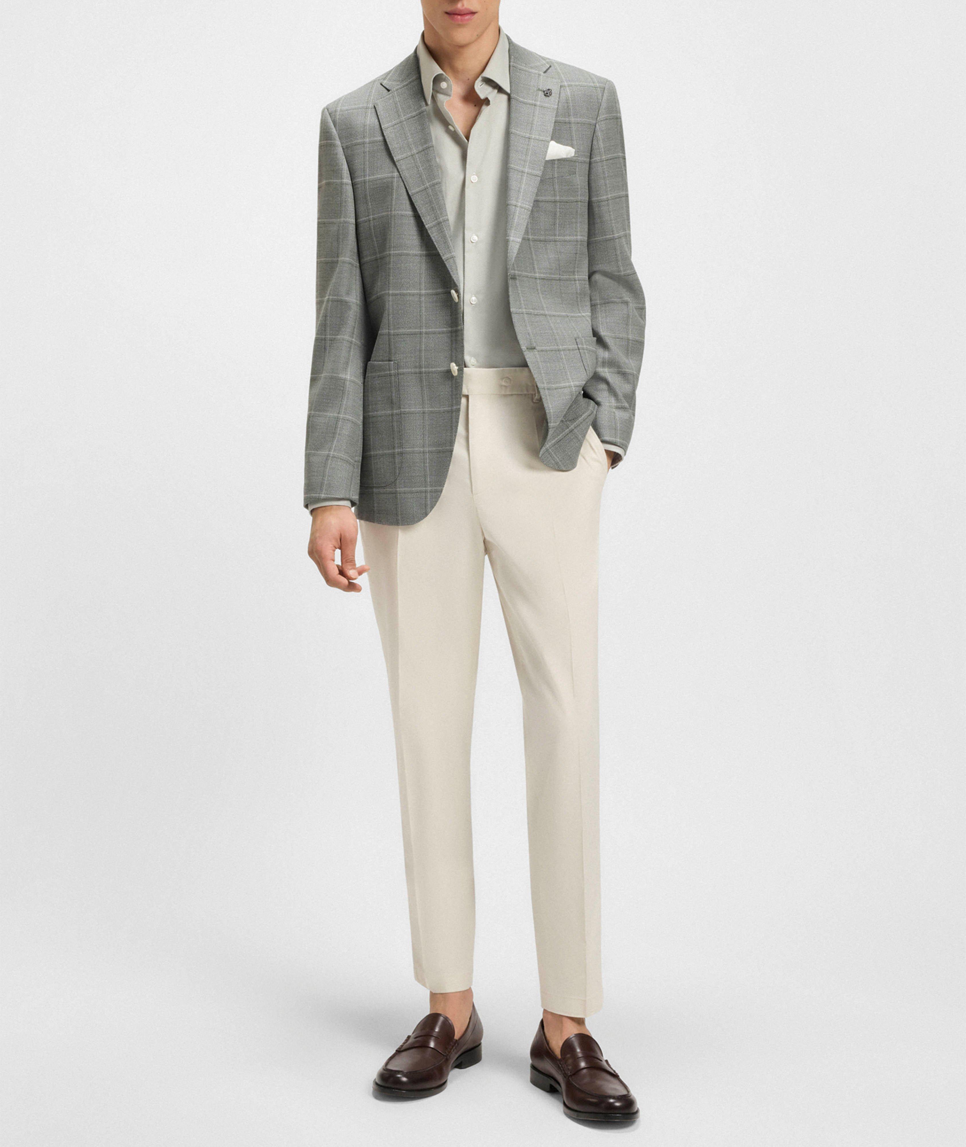 Lyocell-Cotton Tapered Pants image 5