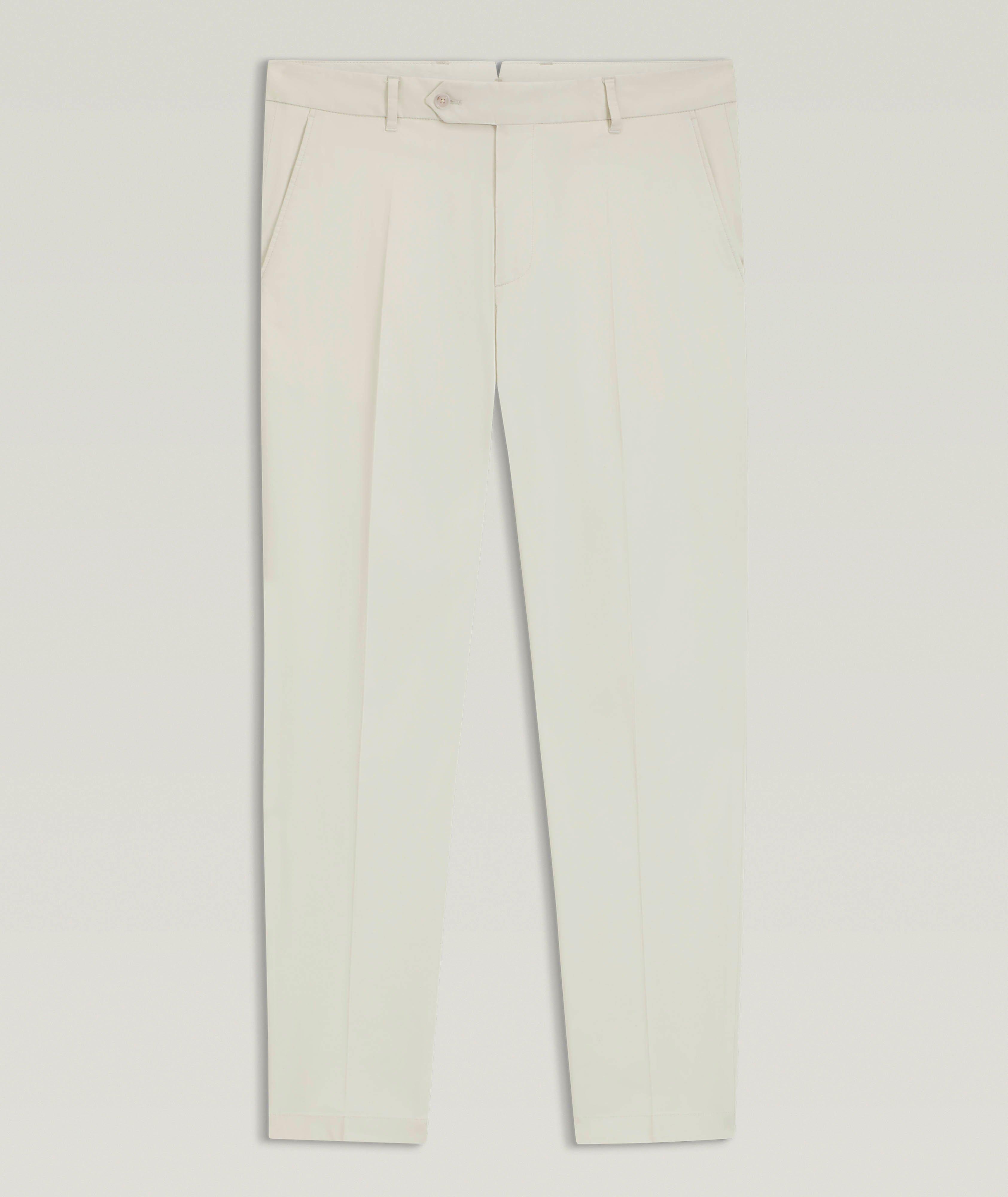 Lyocell-Cotton Tapered Pants image 0