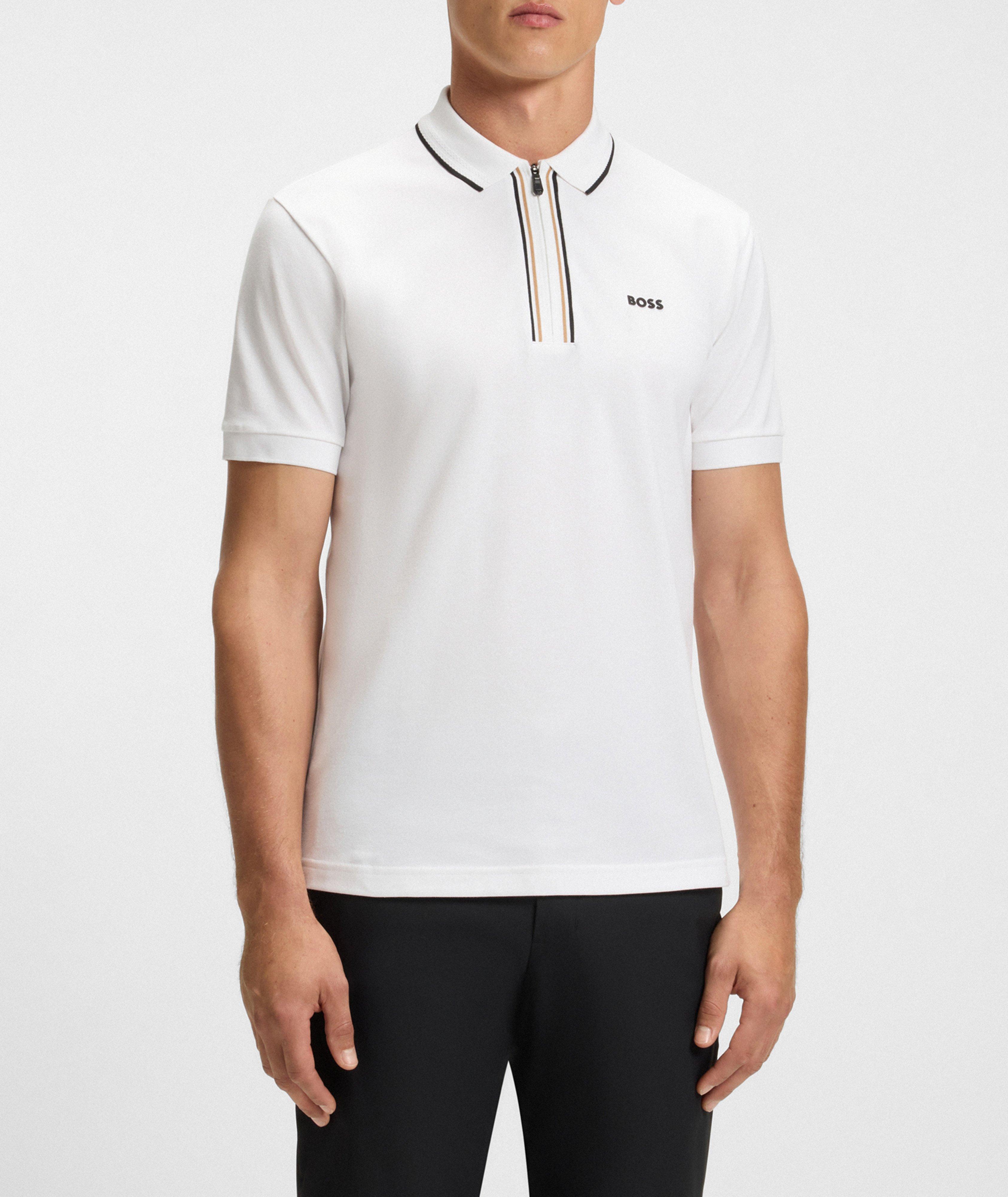 Quick-Dry Cotton Piqué Polo image 1