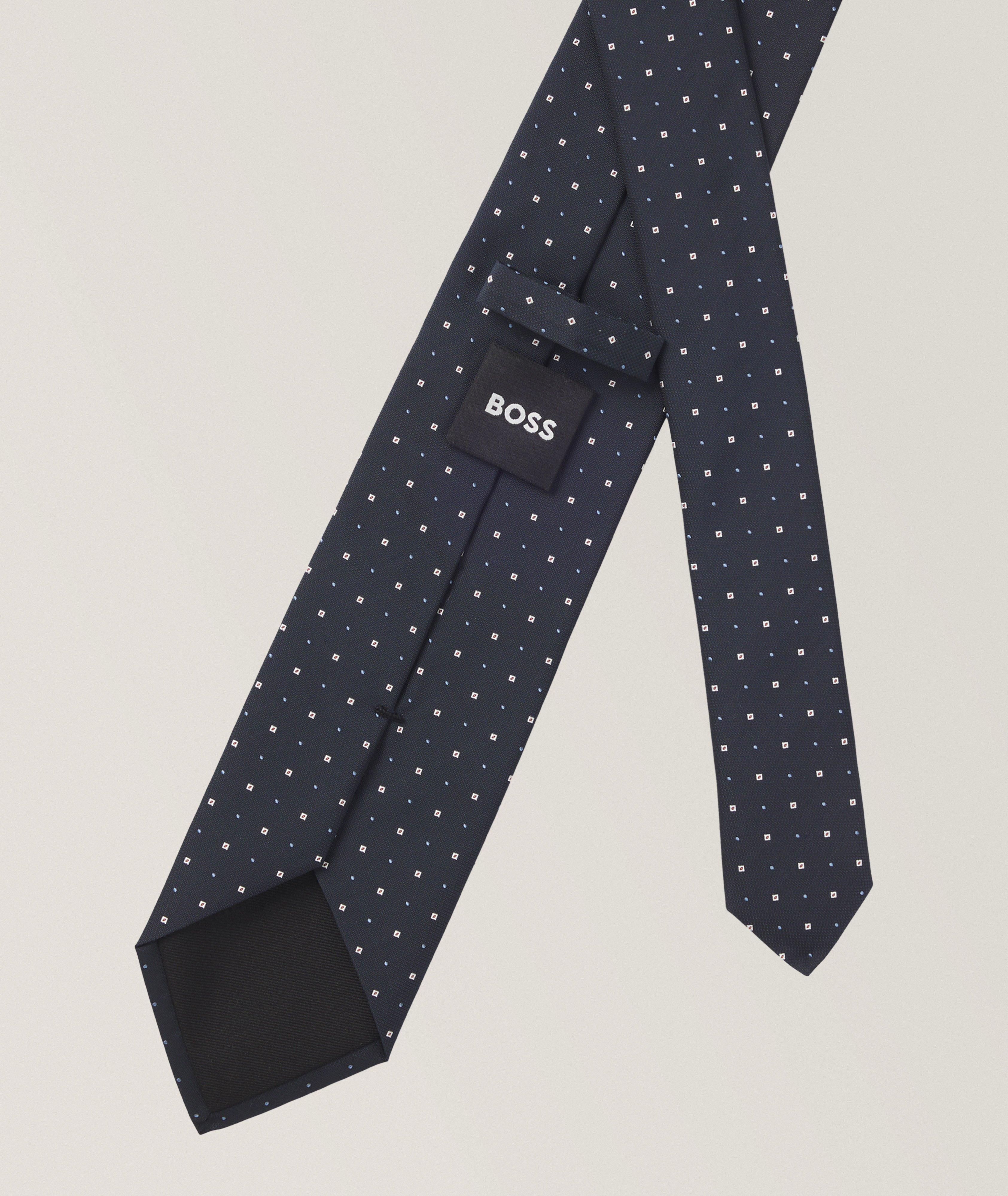 Jacquard Micro-Dot Tie image 1
