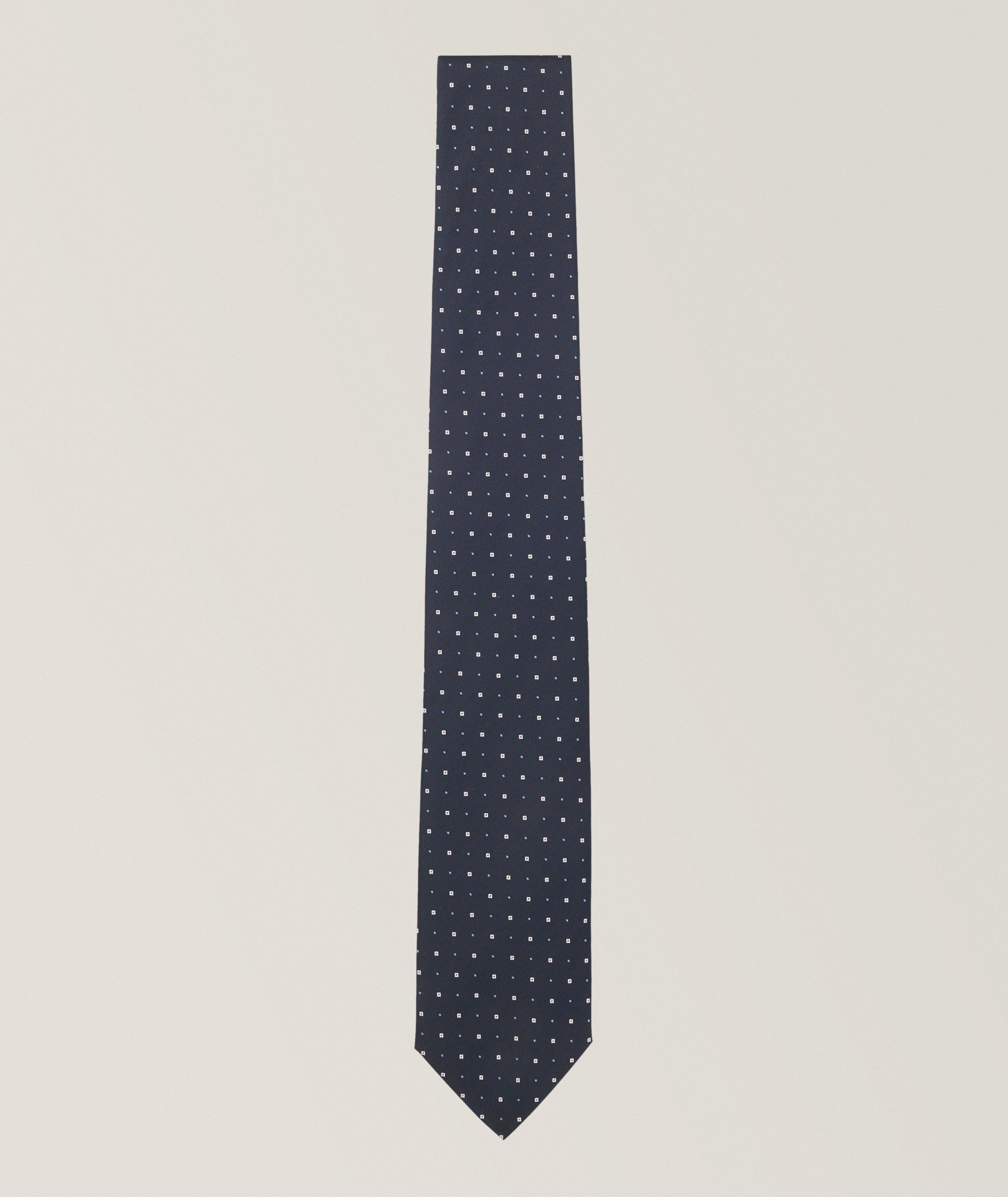 Jacquard Micro-Dot Tie image 0