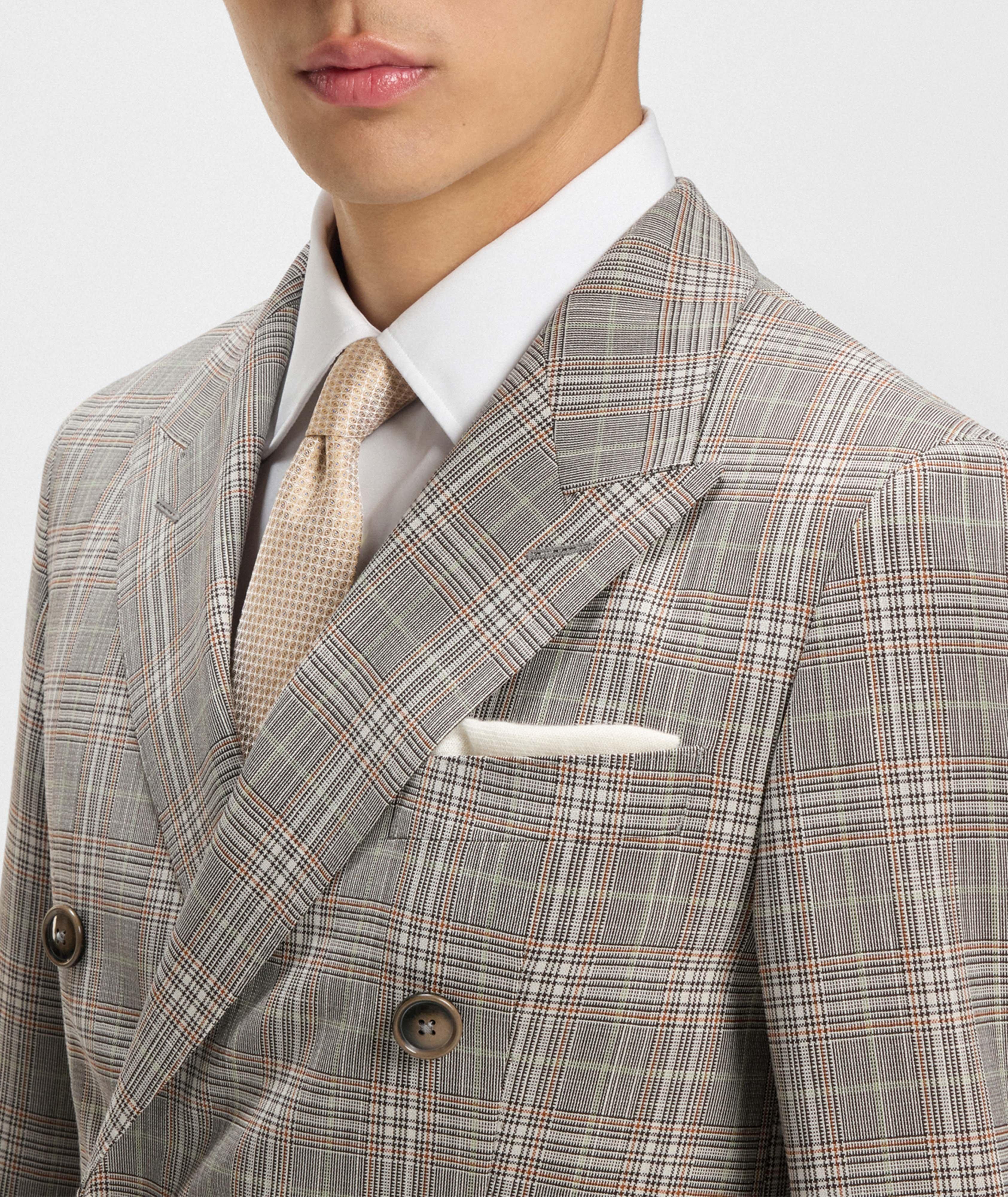 Jacquard Neat Silk-Blend Tie image 3
