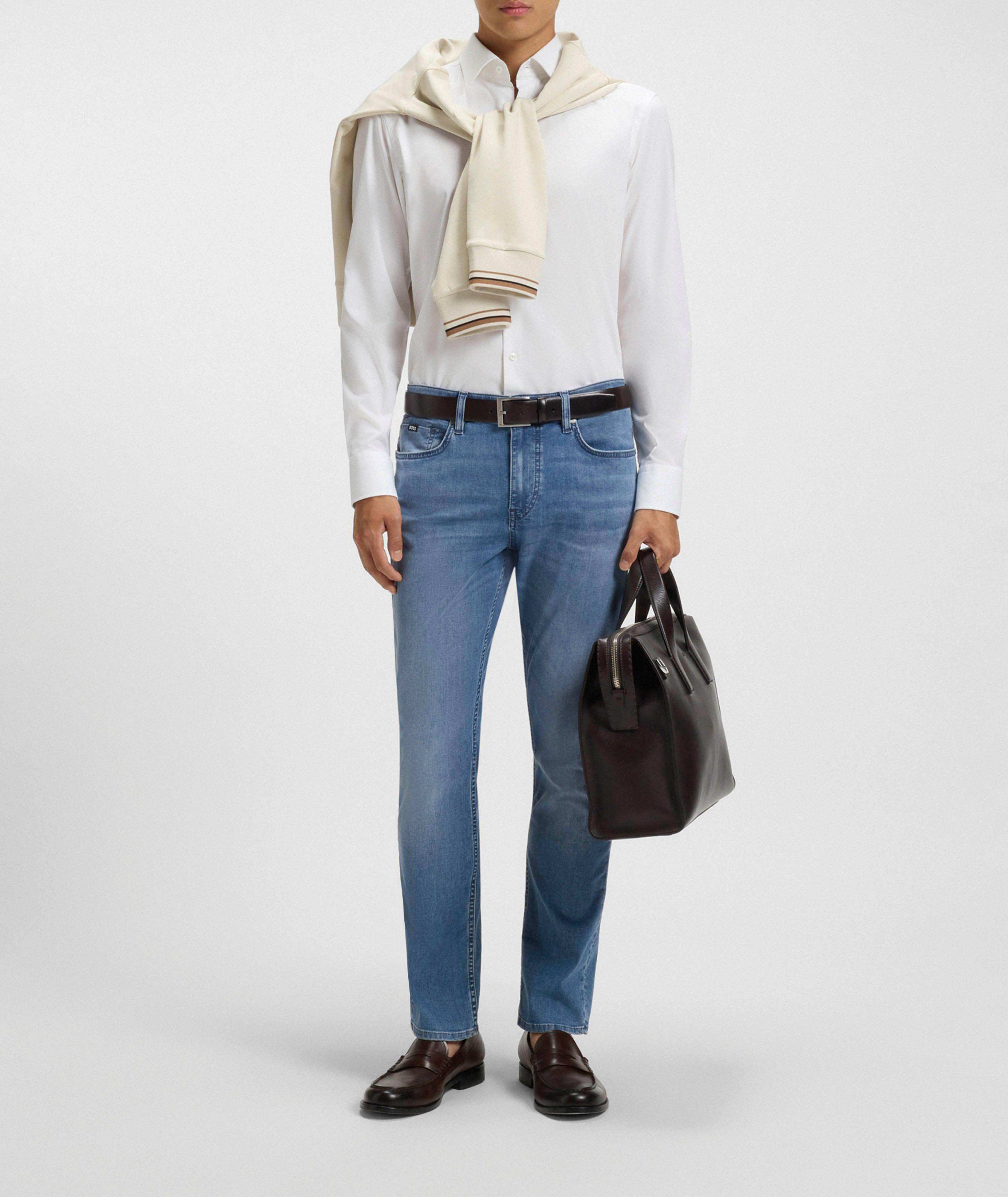 Delaware Slim-Fit Performance Denim Jeans image 5