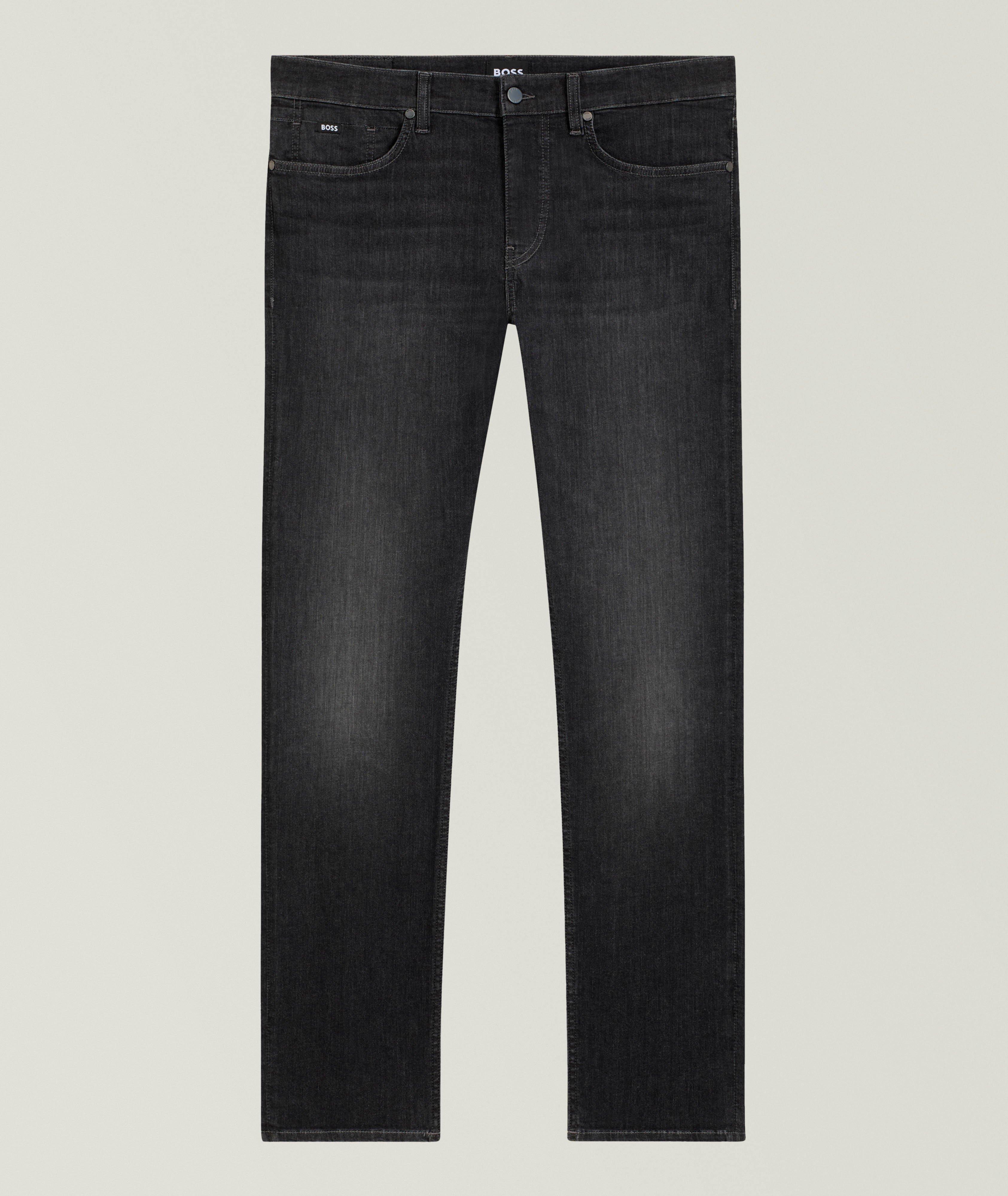 Jean en coton extensible de coupe amincie image 0