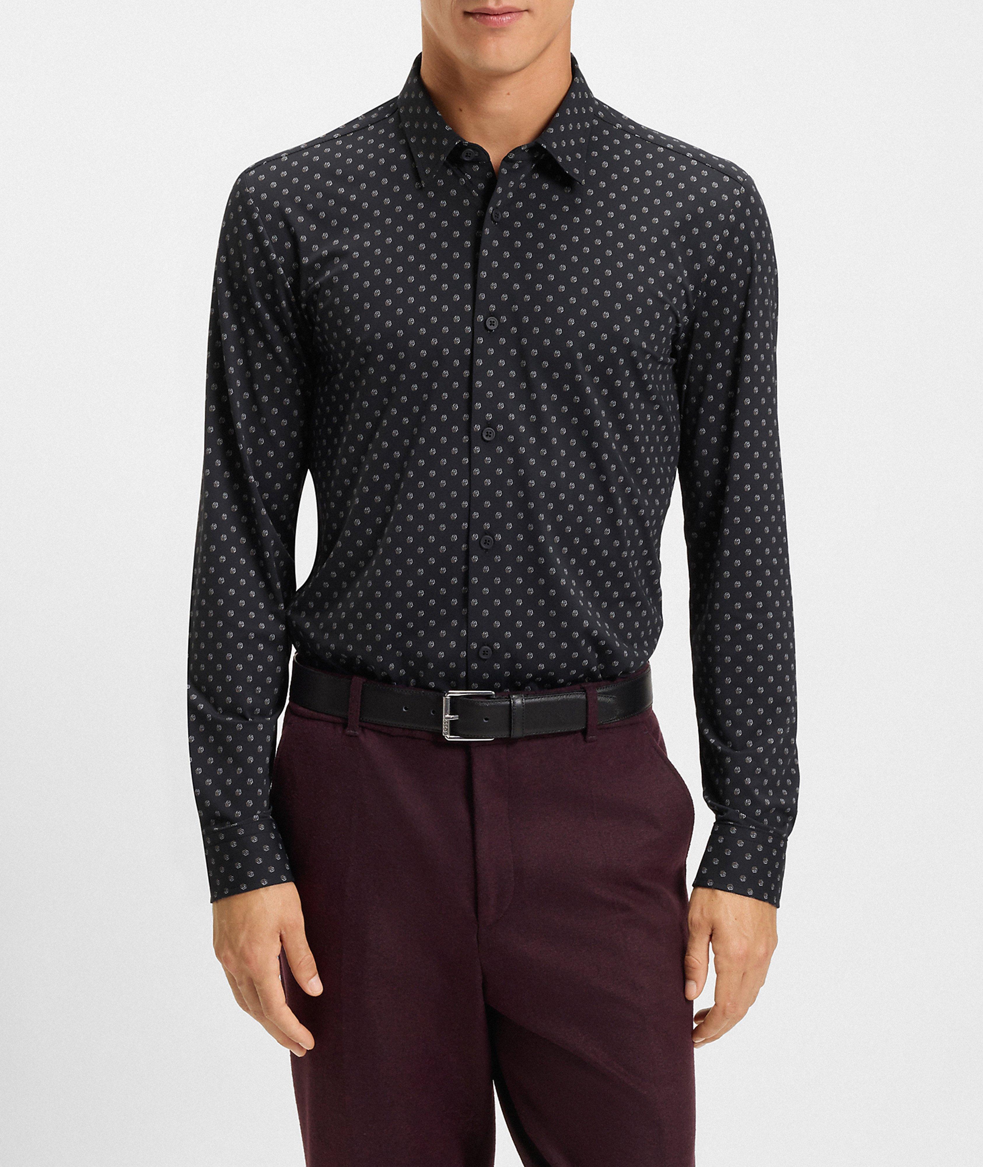Roan Neat Performance-Stretch Dress Shirt image 1