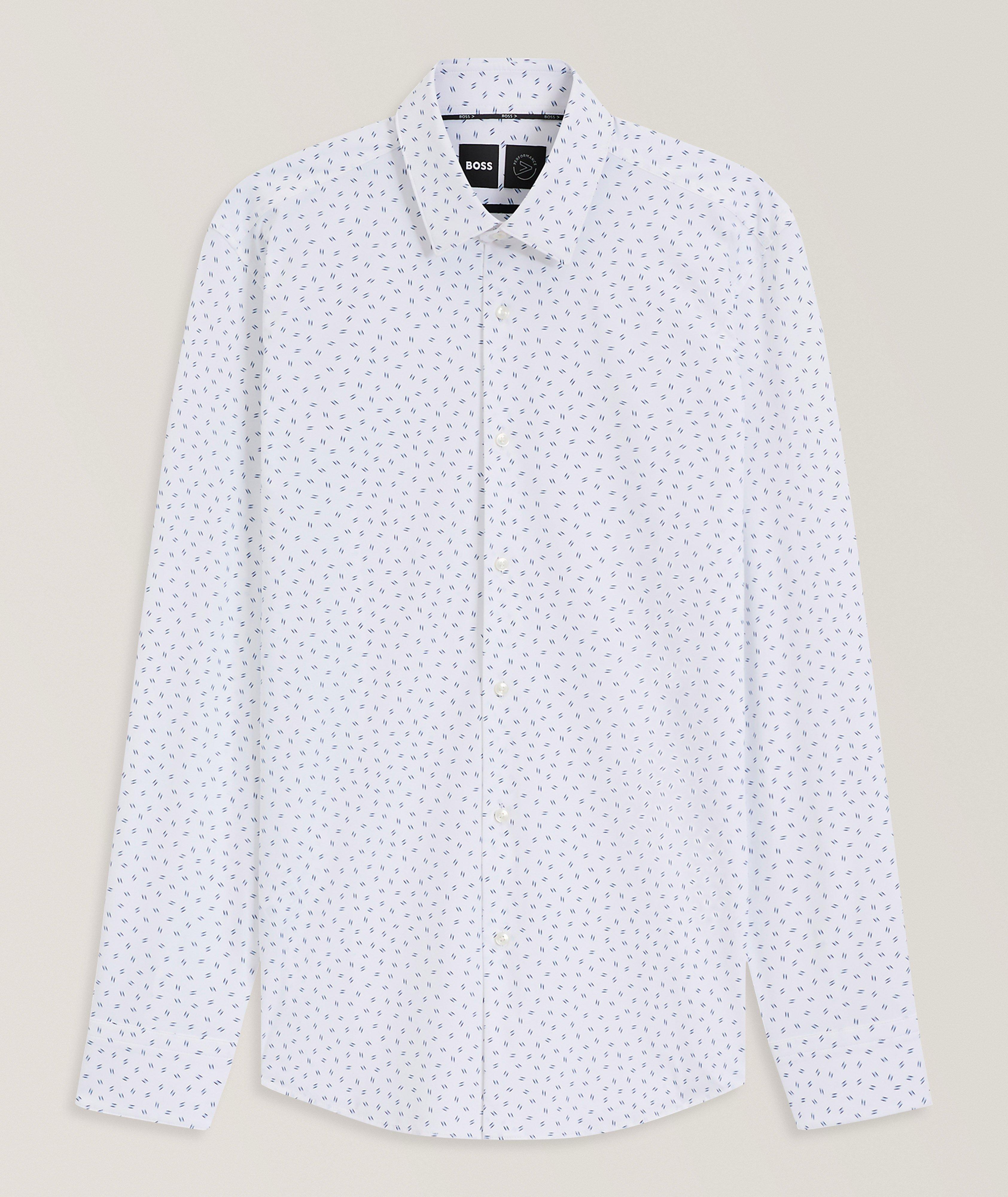 Hank Neat Performance-Stretch Dress Shirt image 0