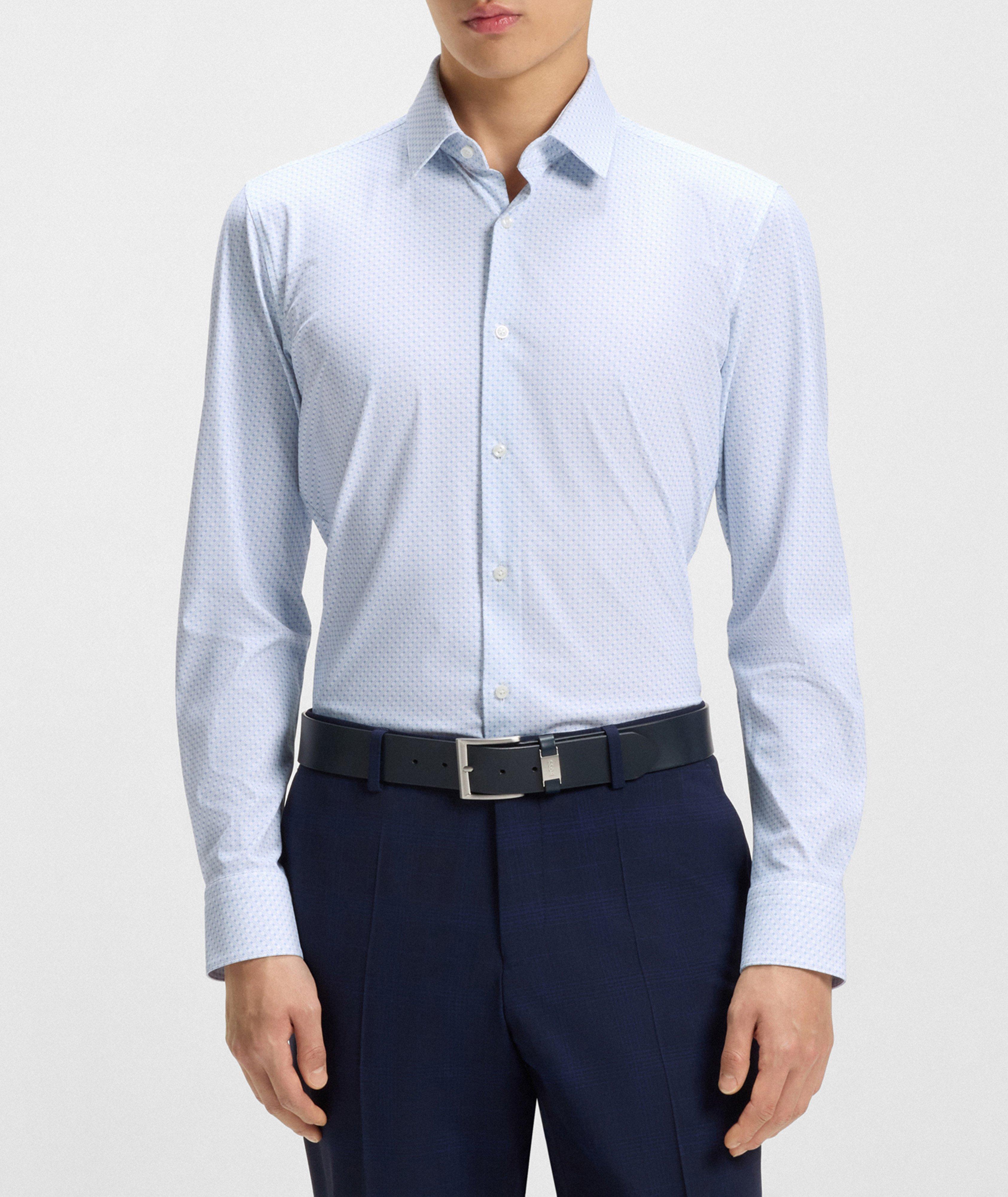 Performance-Stretch Jersey Dress Shirt image 1