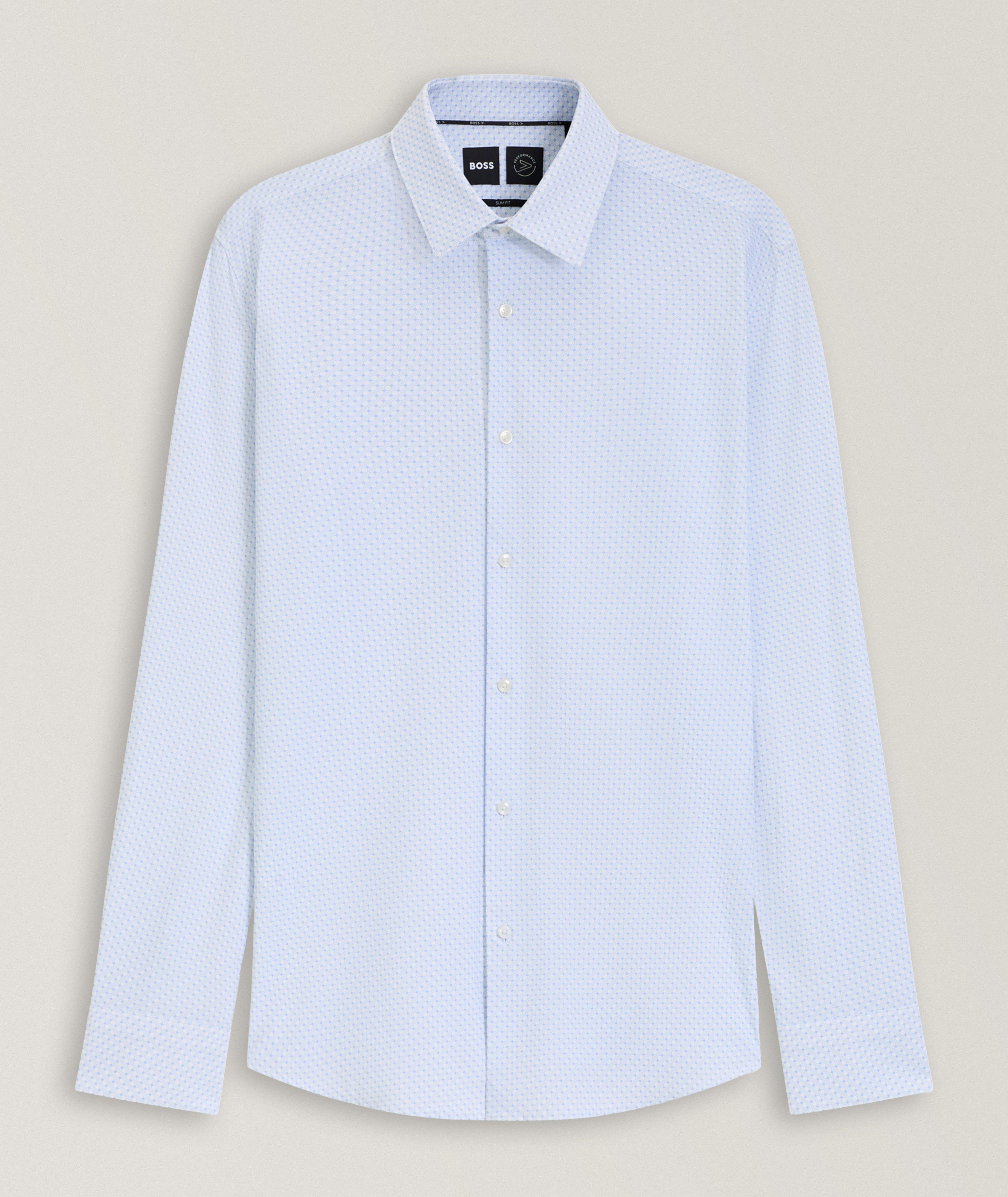 Performance-Stretch Jersey Dress Shirt image 0