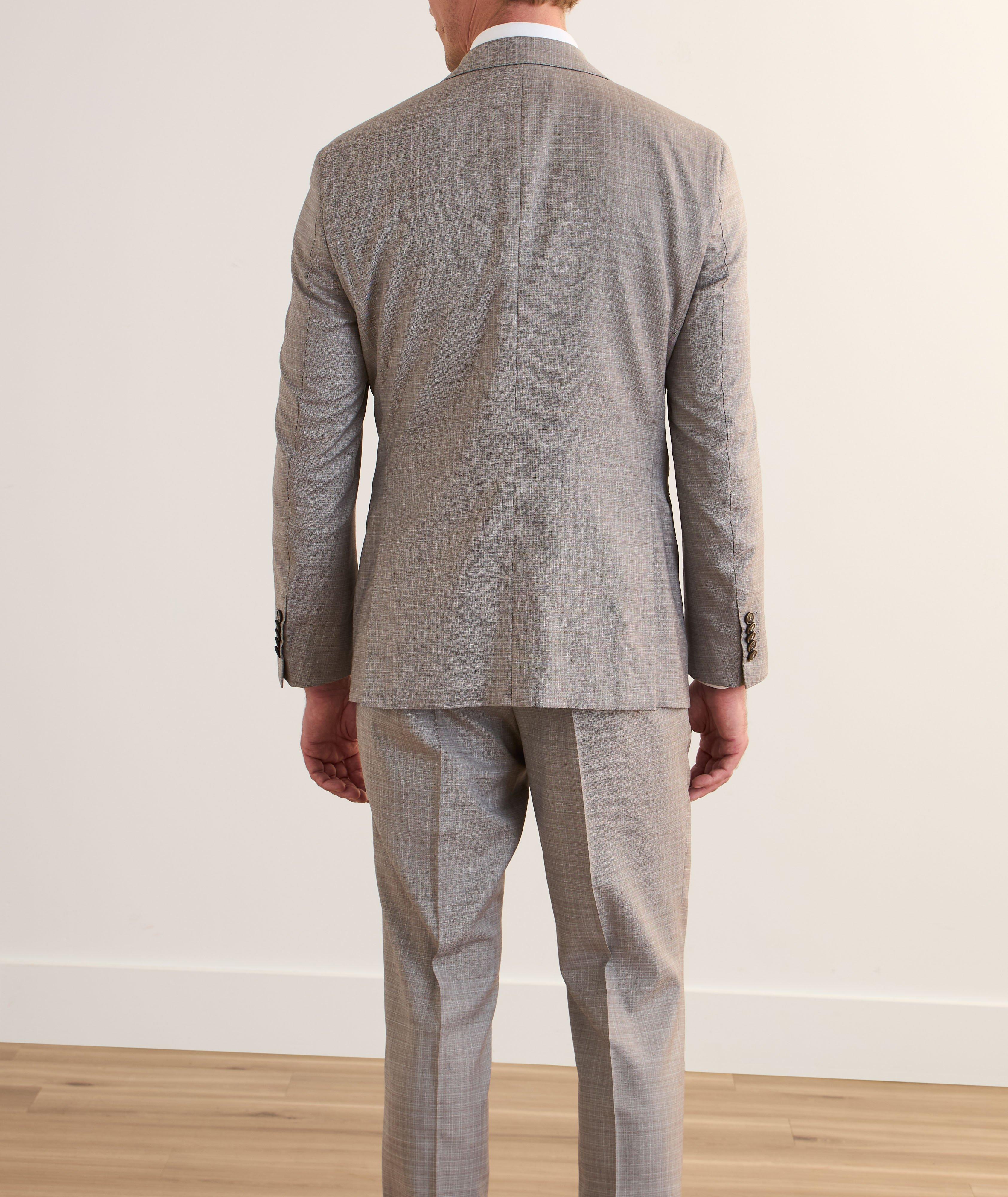 Jarrod Checked Virgin Wool Suit image 2