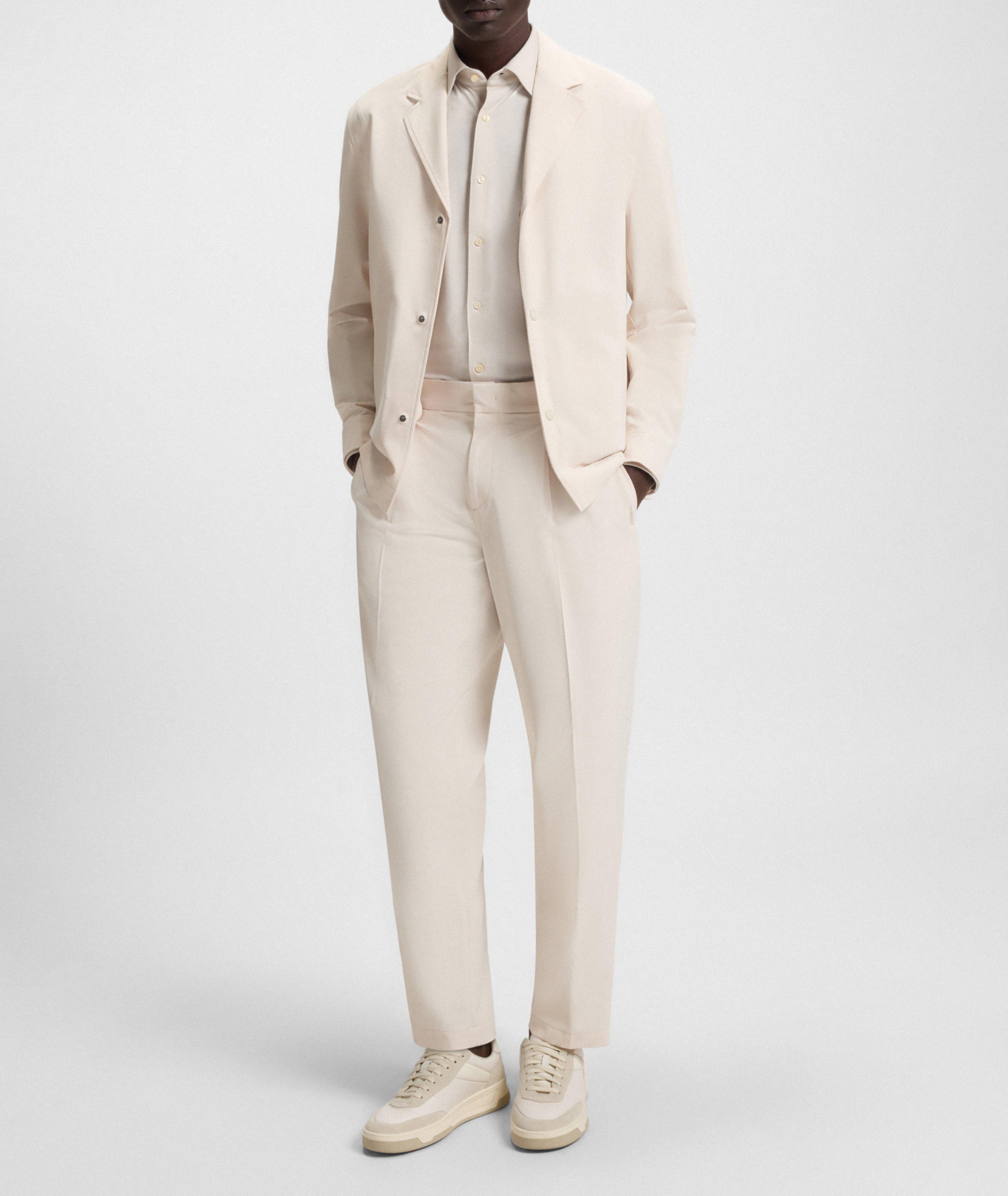 Slim-Fit Performance-Stretch Dress Shirt image 5