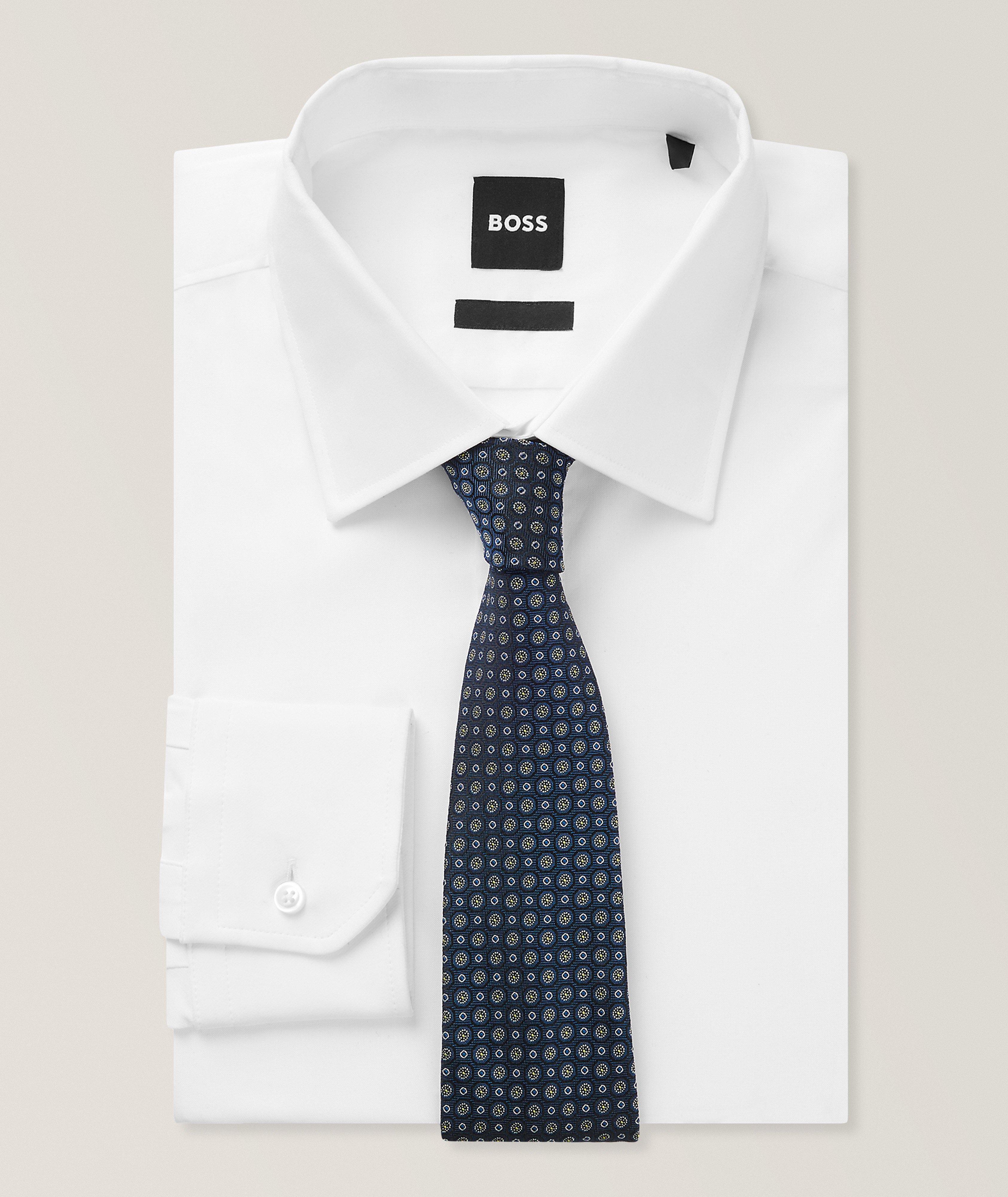 Dot-Print Silk-Blend Tie  image 2