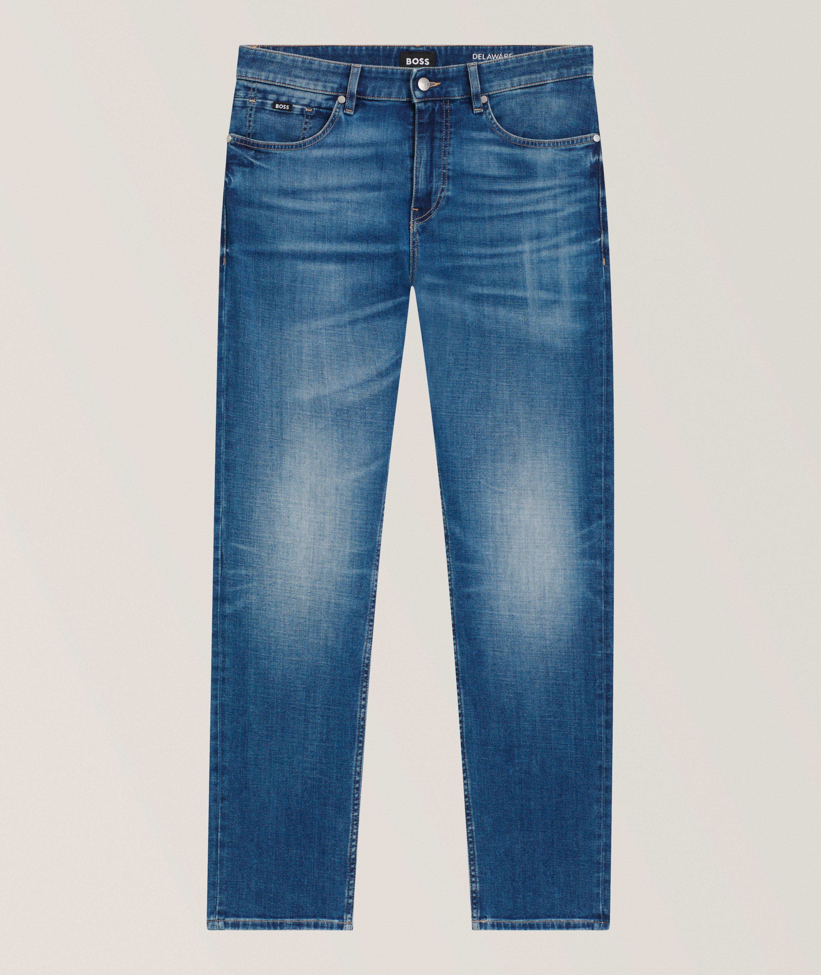 Delaware Slim-Fit Comfort-Stretch Jeans image 0