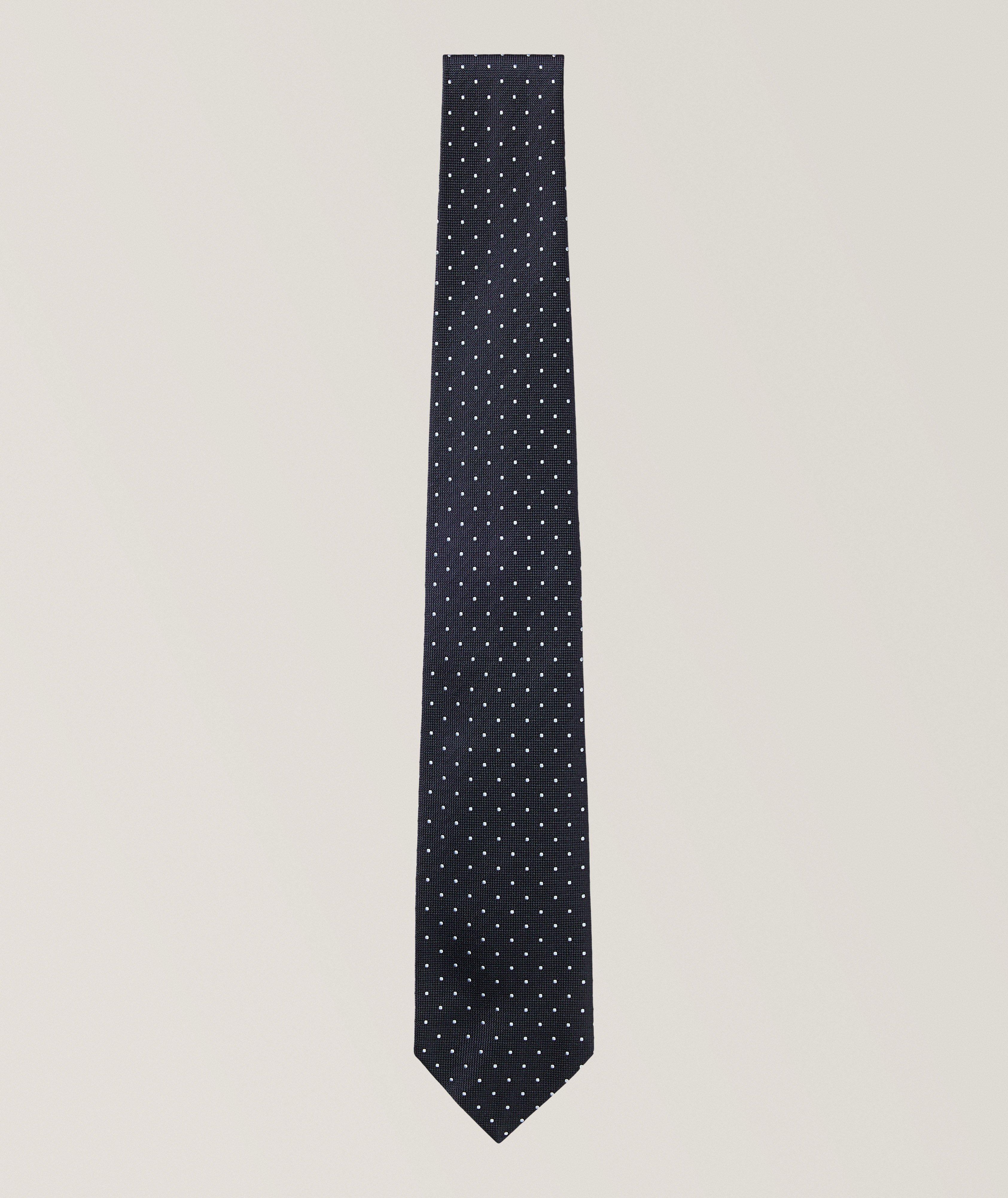 Jacquard Silk-Blend Tie  image 0