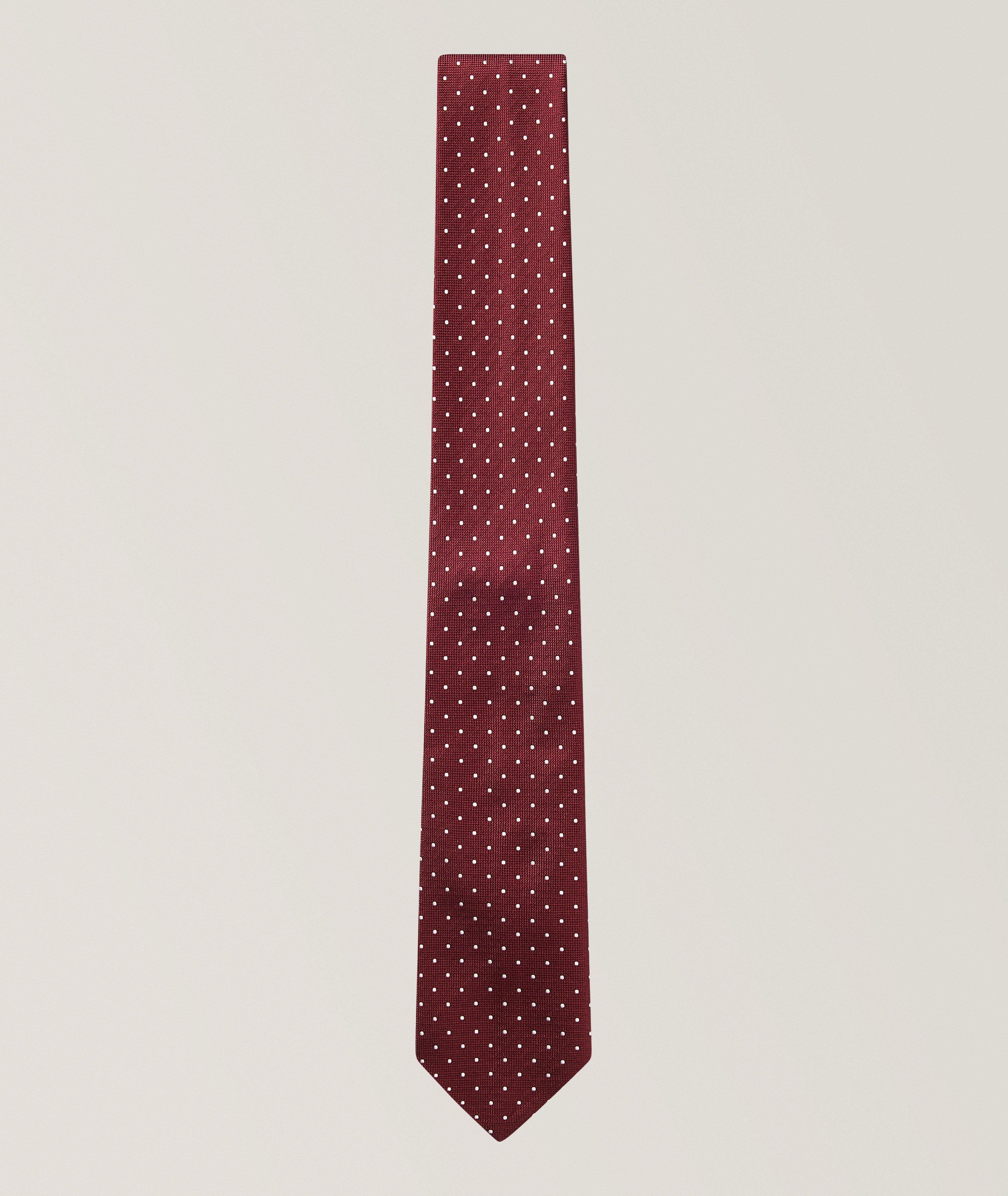 Jacquard Silk-Blend Tie  image 0