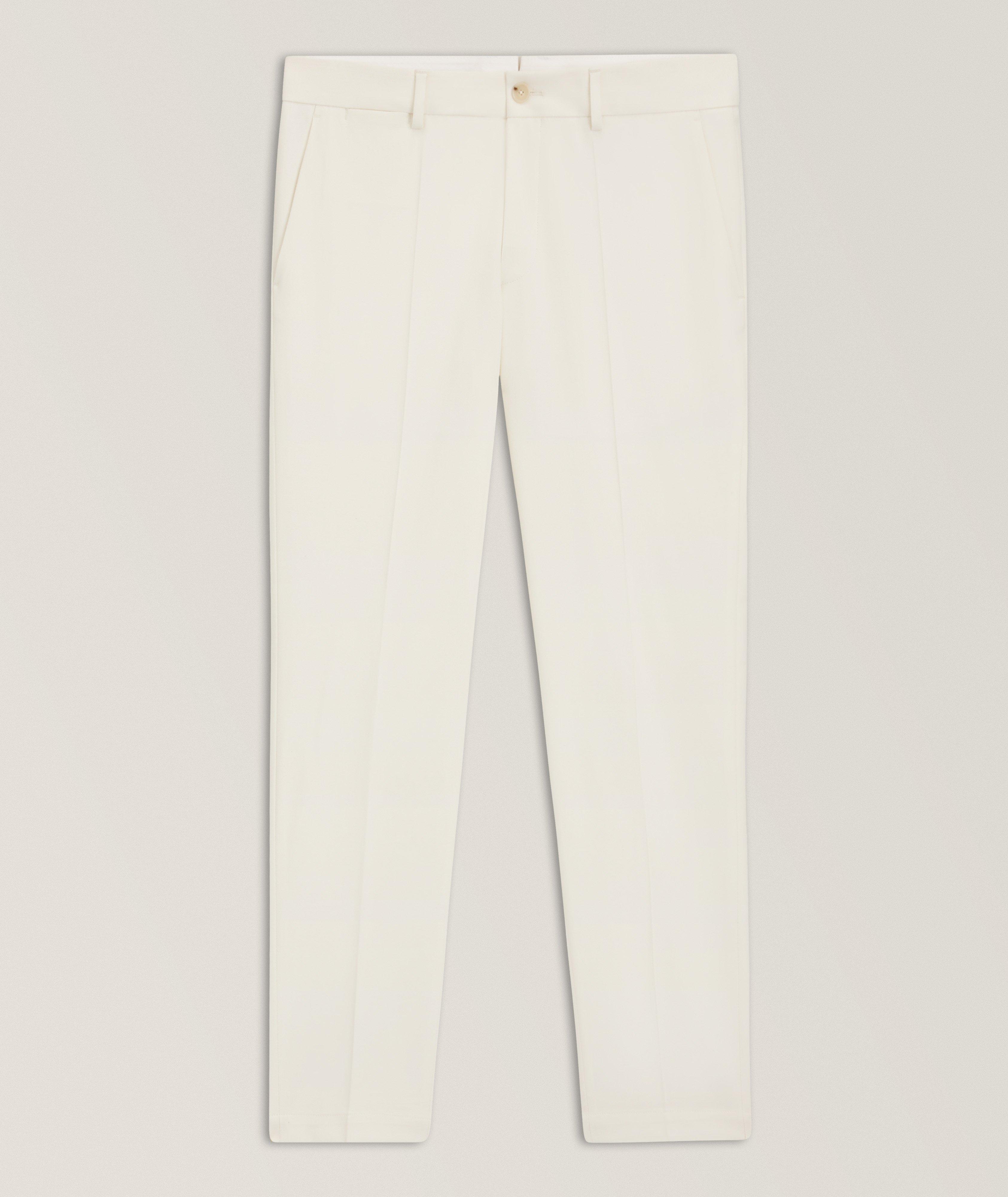 Kaiton Slim-Fit Double-Faced Pants image 0