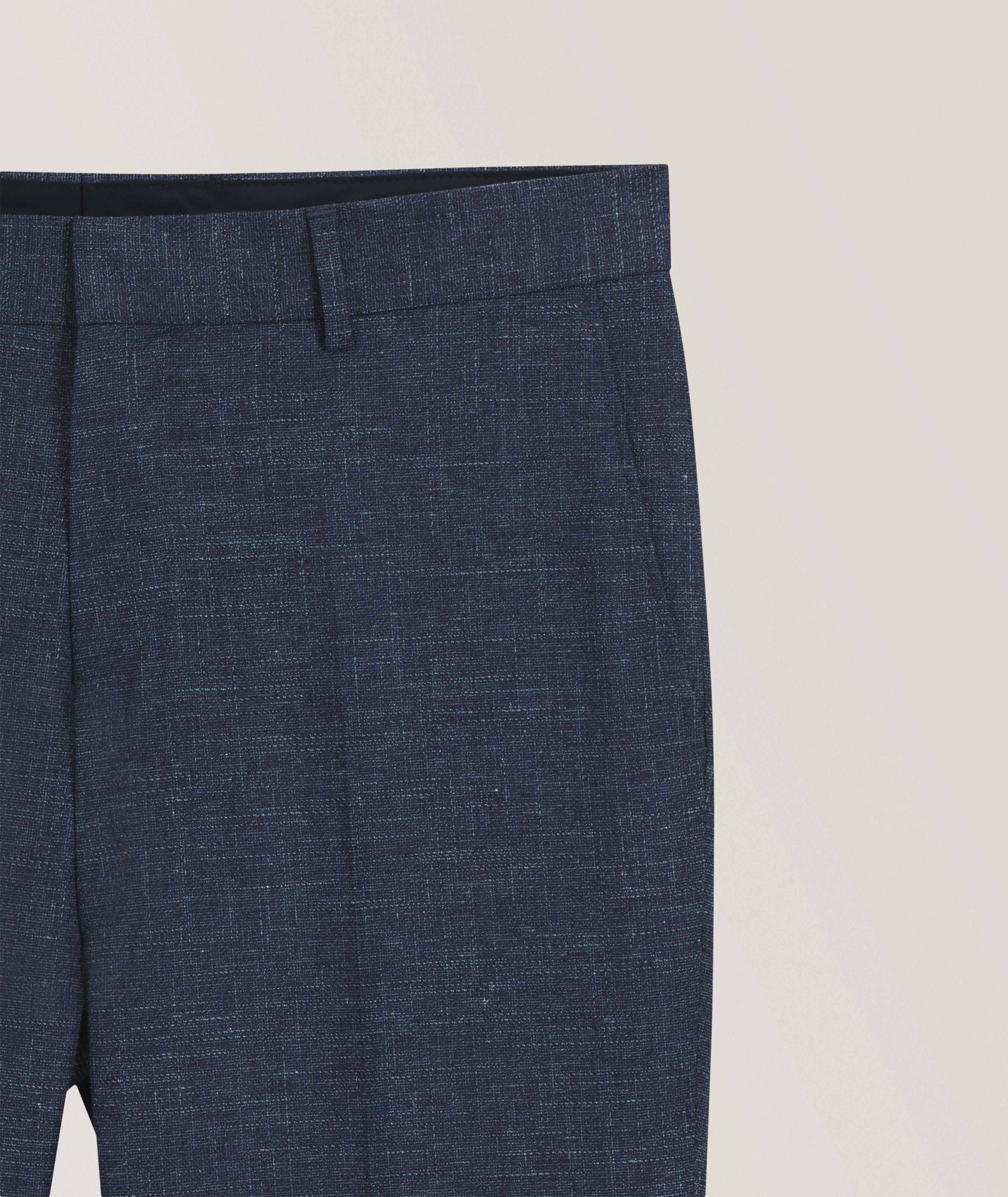 Slim-Fit Stretch-Wool Pants image 1