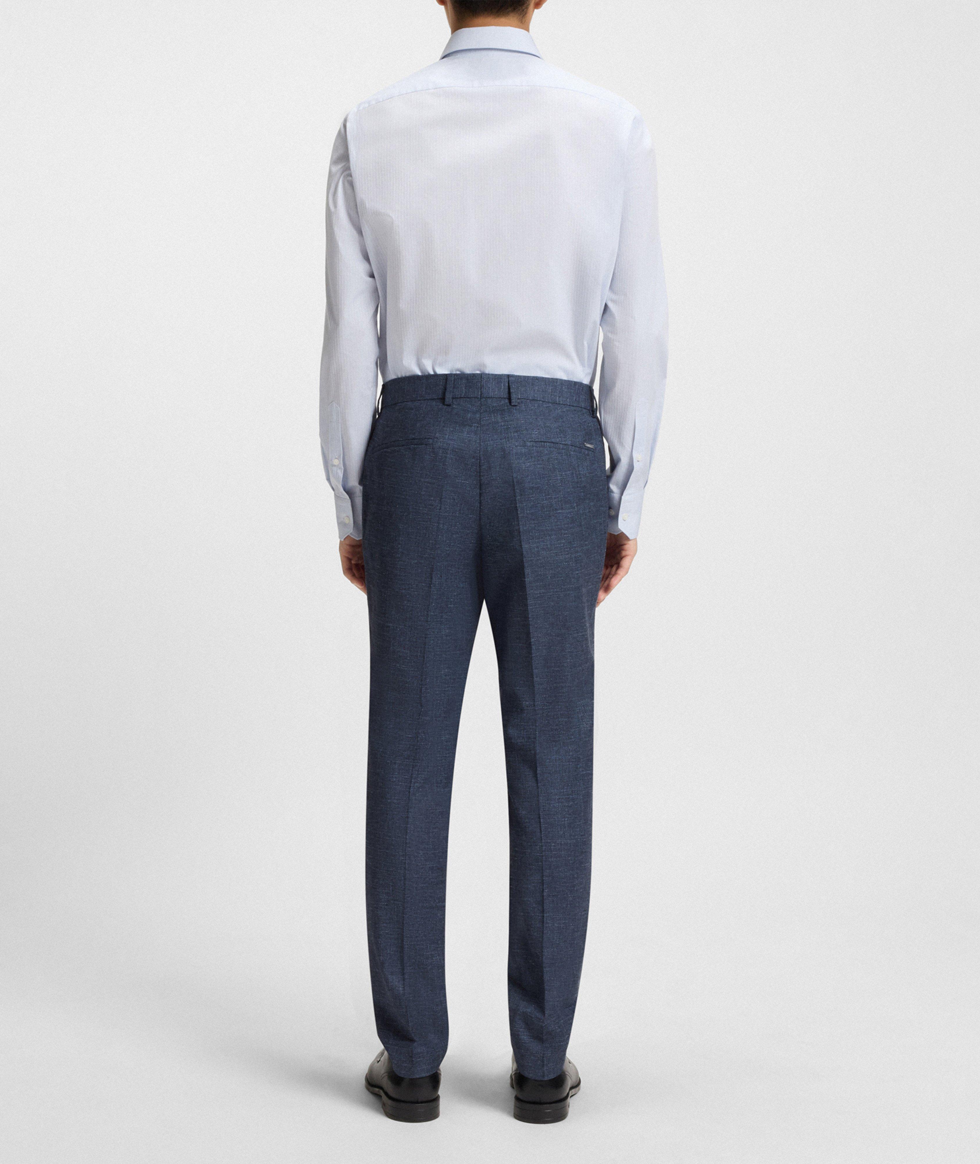 Slim-Fit Stretch-Wool Pants image 3