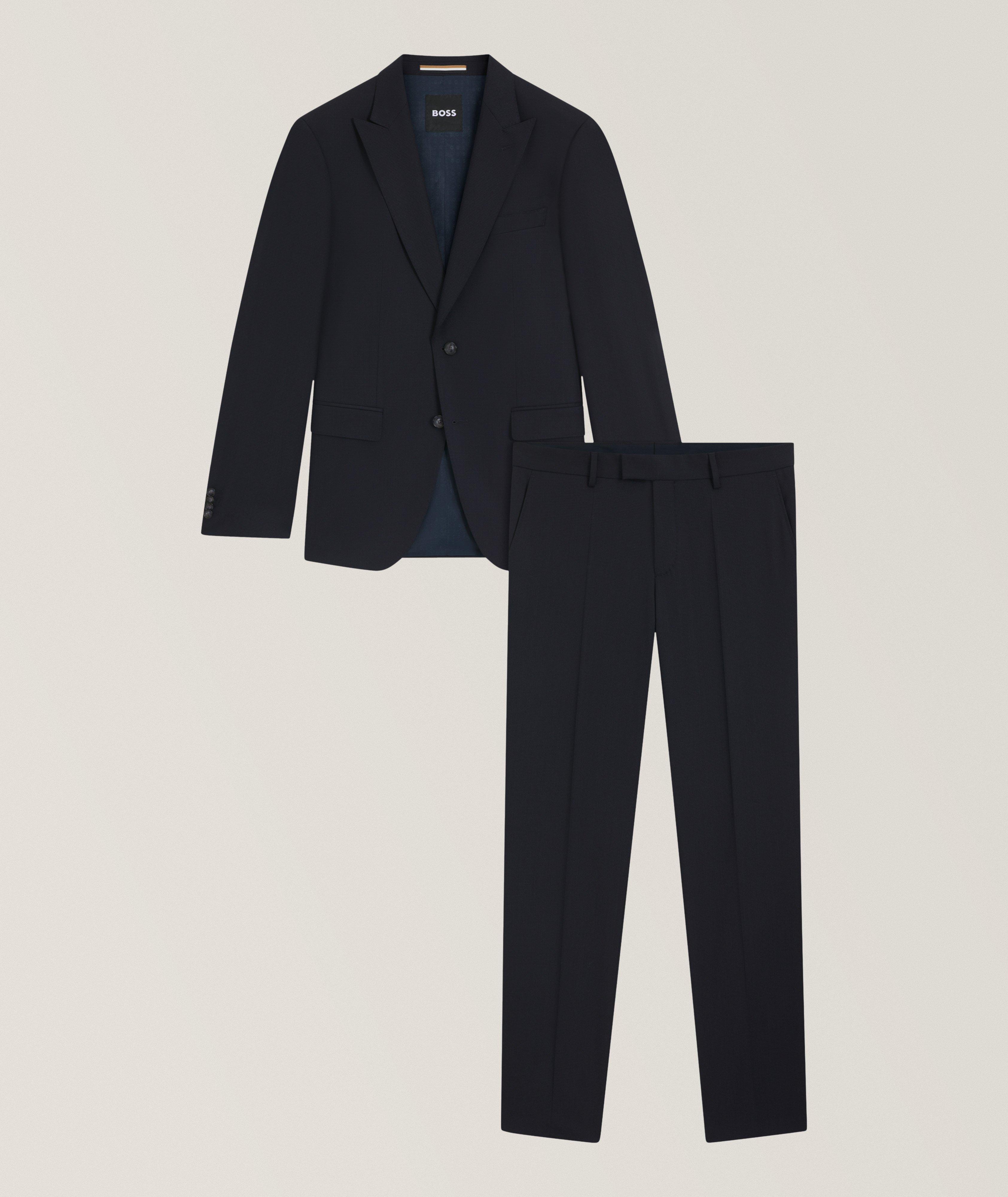 Wool-Blend Slim-Fit Suit  image 0