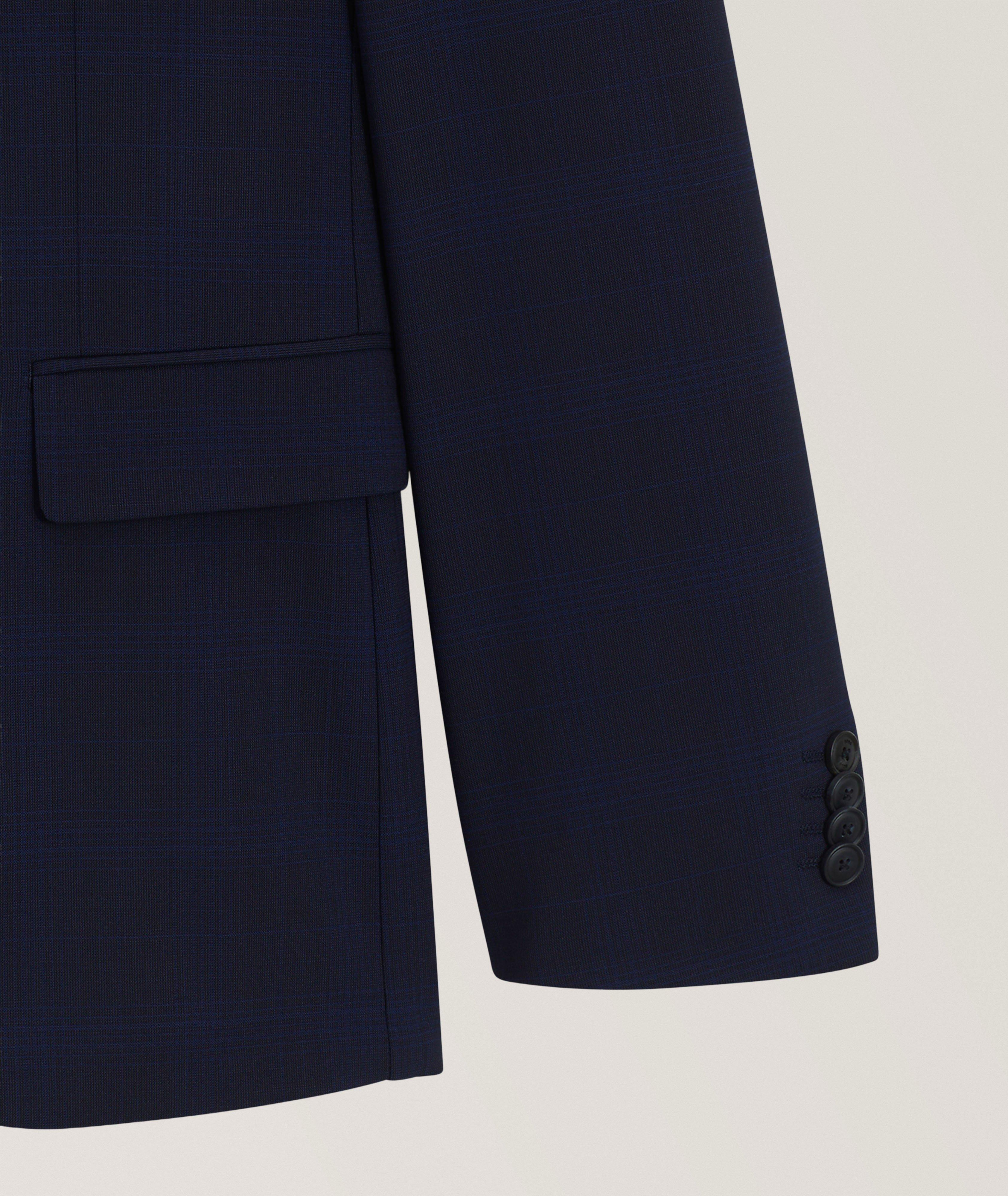 Checked Stretch-Wool Suit image 1