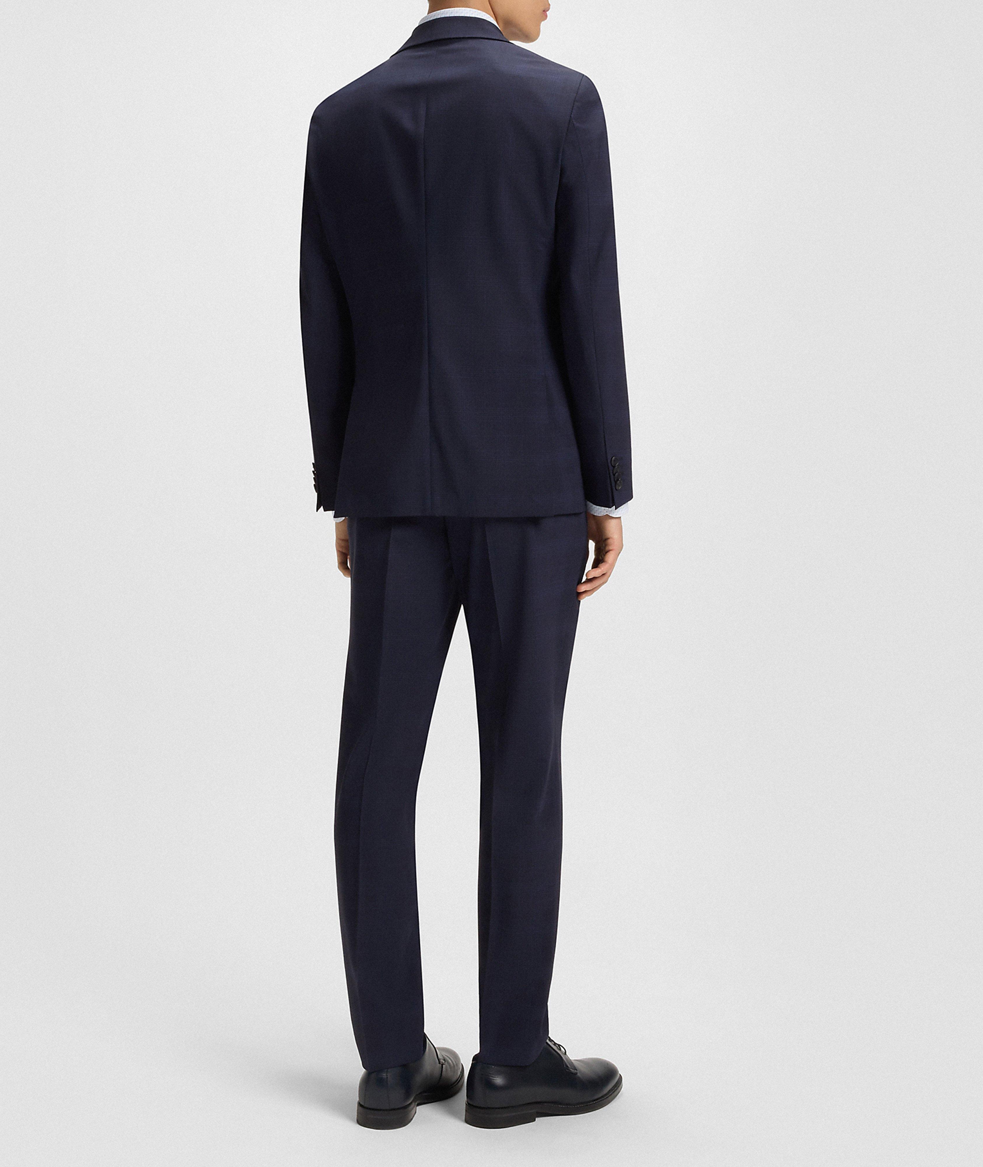 Checked Stretch-Wool Suit image 3