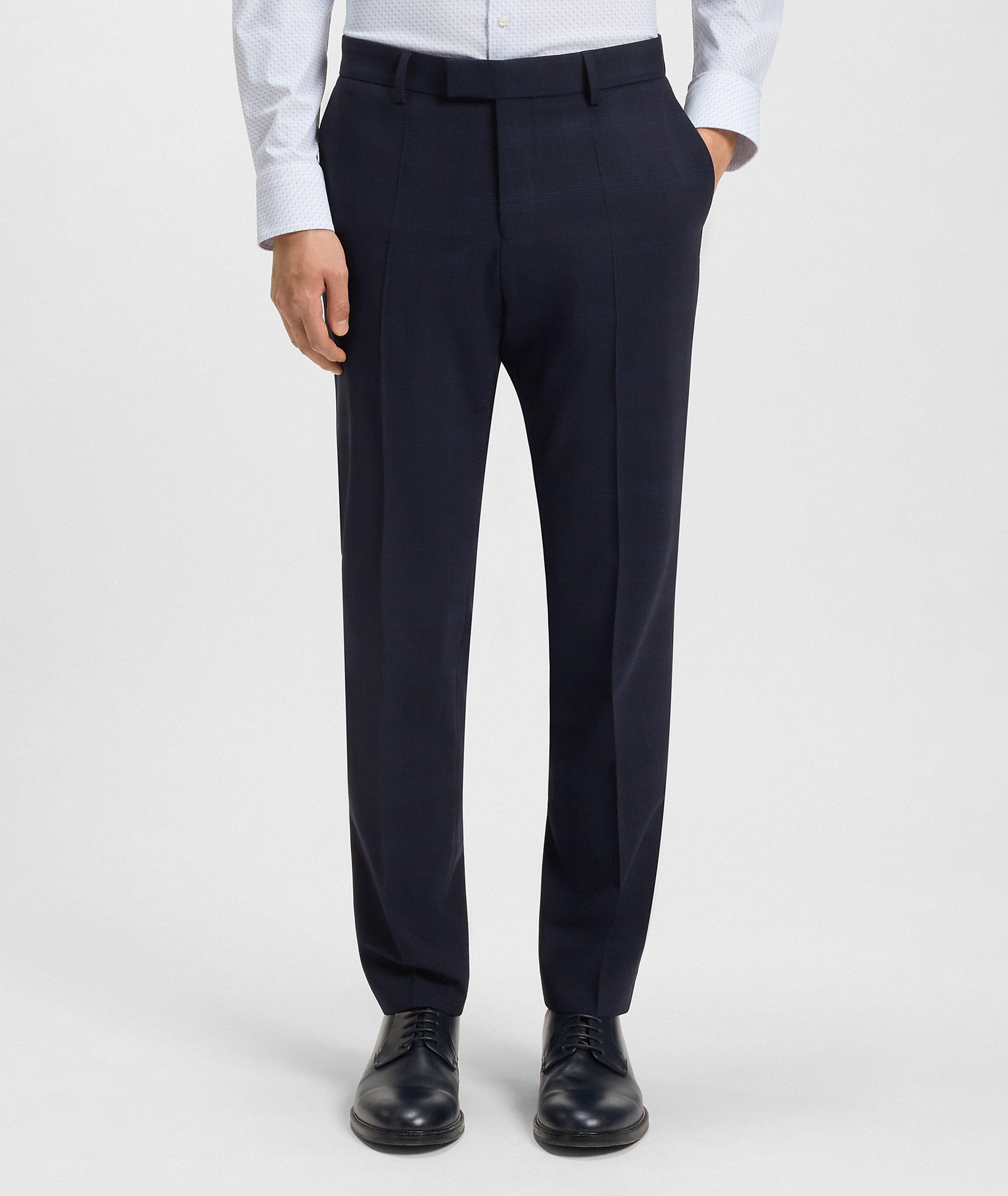 Checked Stretch-Wool Suit image 4