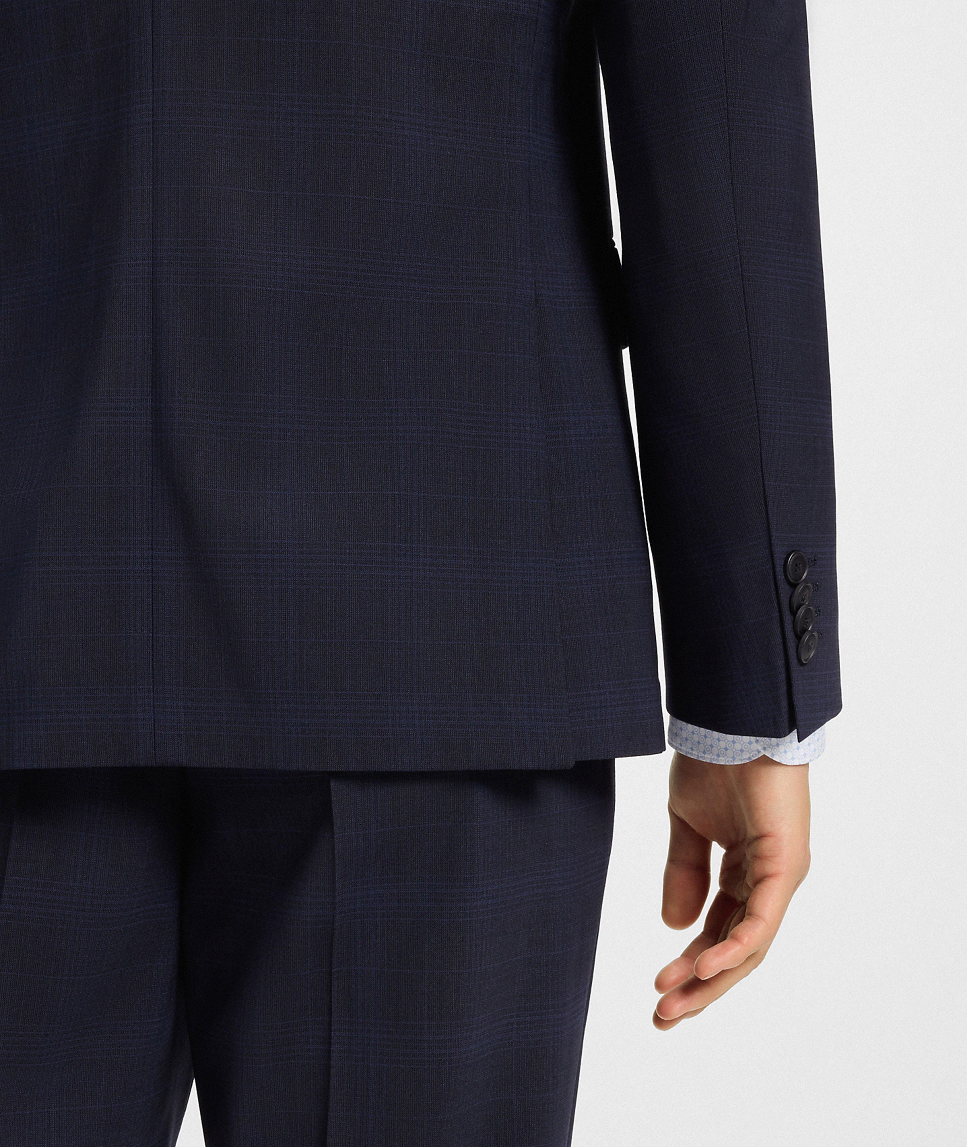 Checked Stretch-Wool Suit image 7