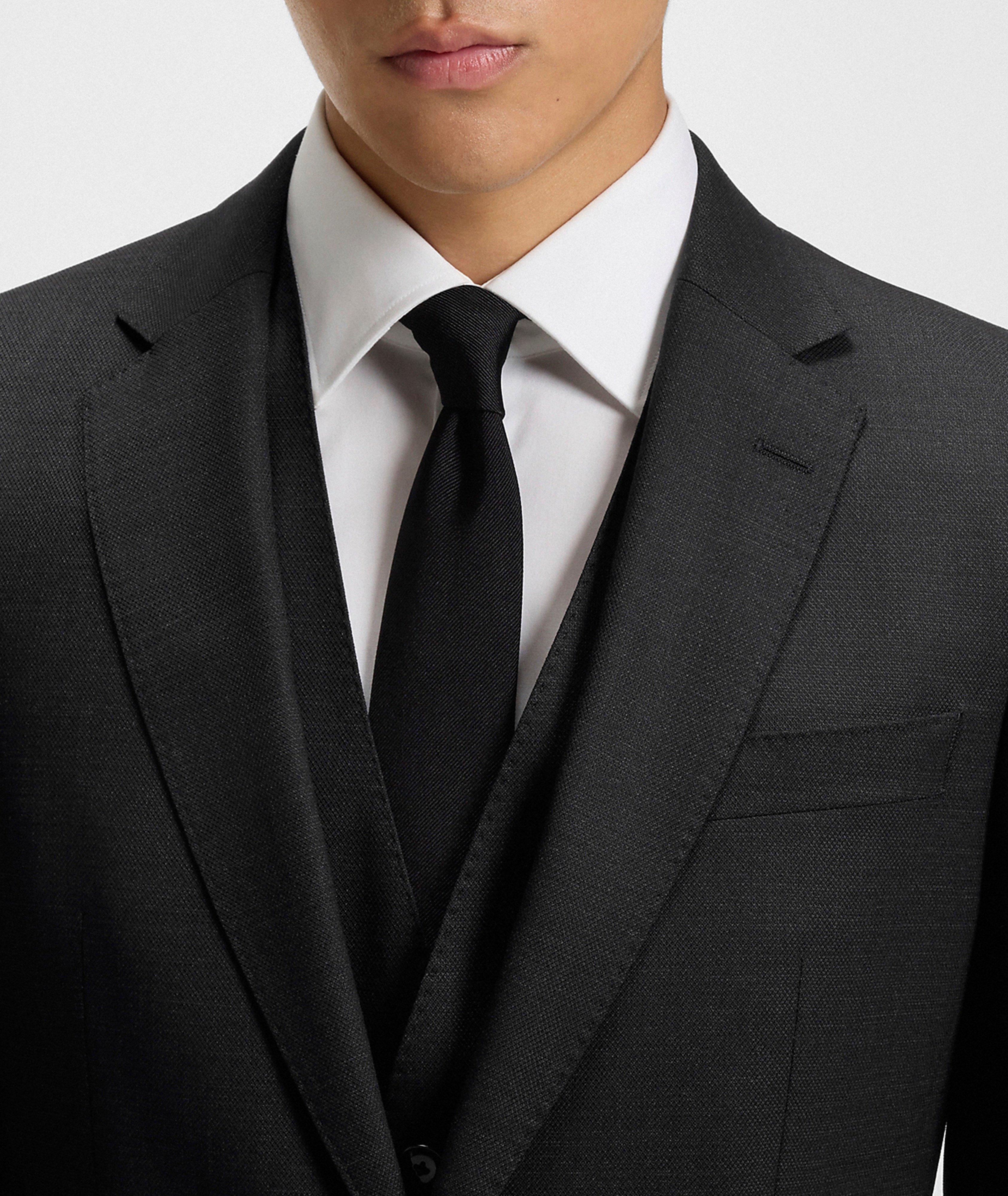 Three-Piece Stretch-Wool Suit  image 6