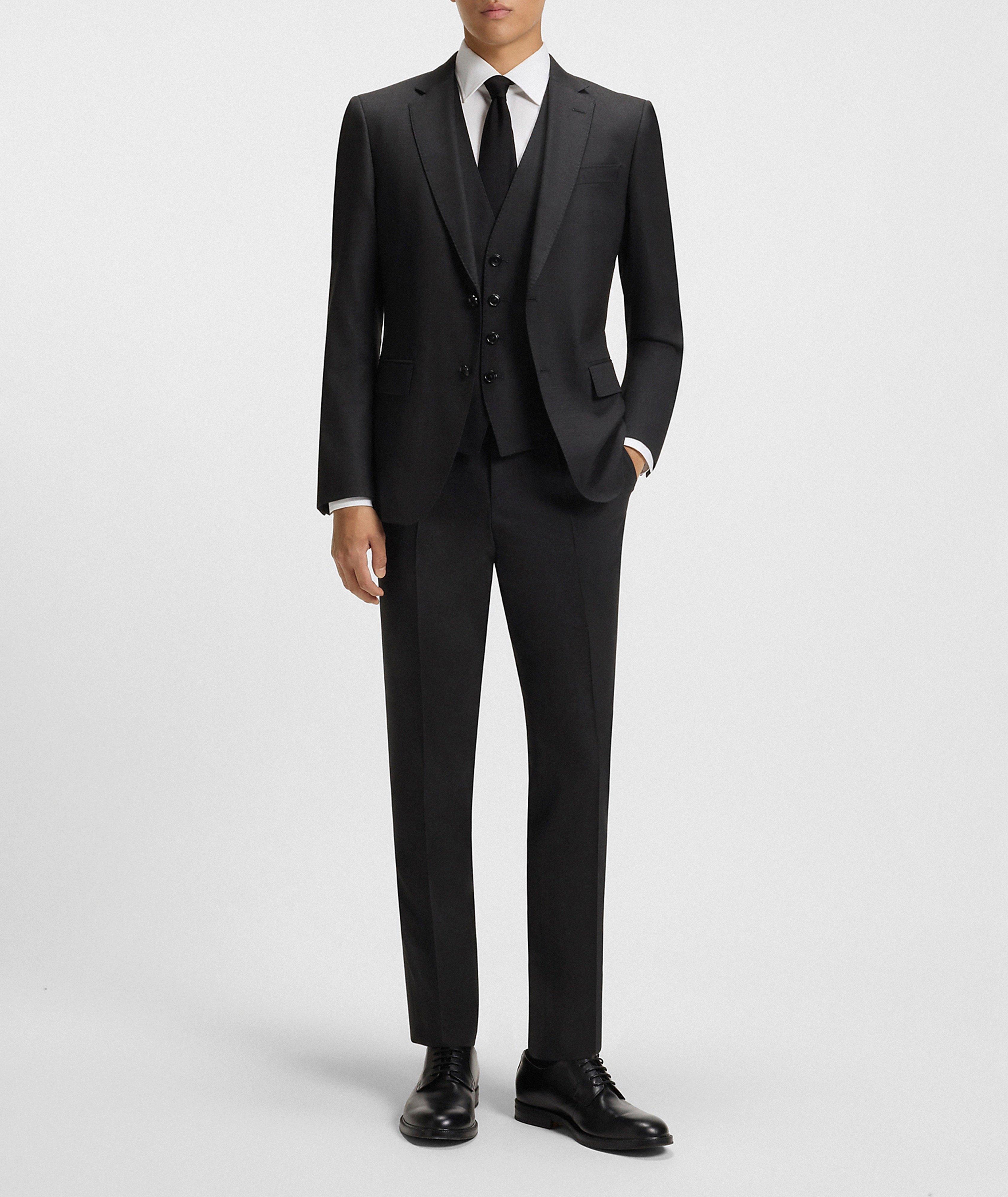 Three-Piece Stretch-Wool Suit  image 7