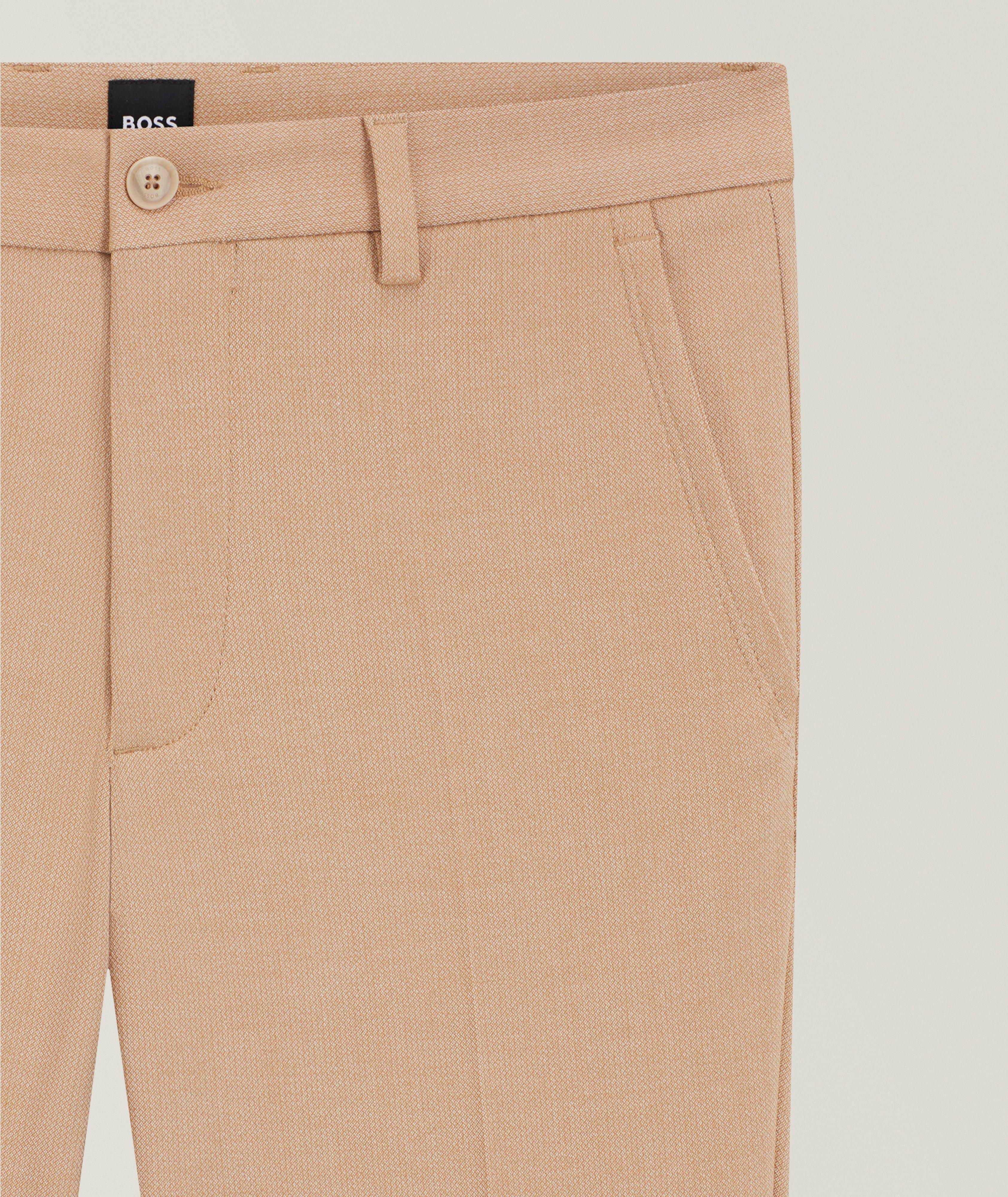 Kaiton Slim-Fit Dobby Mélange Pants image 1