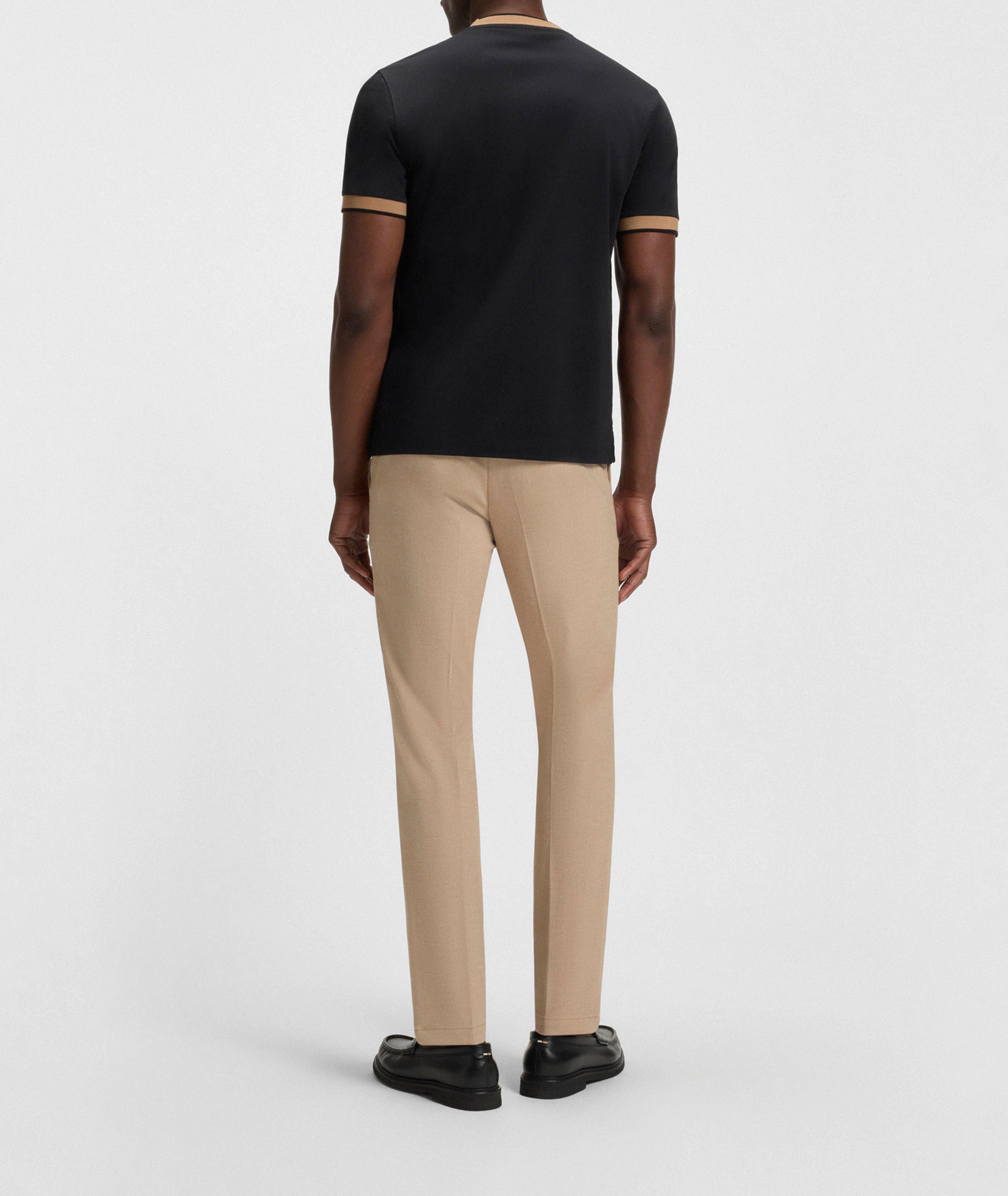 Kaiton Slim-Fit Dobby Mélange Pants image 2