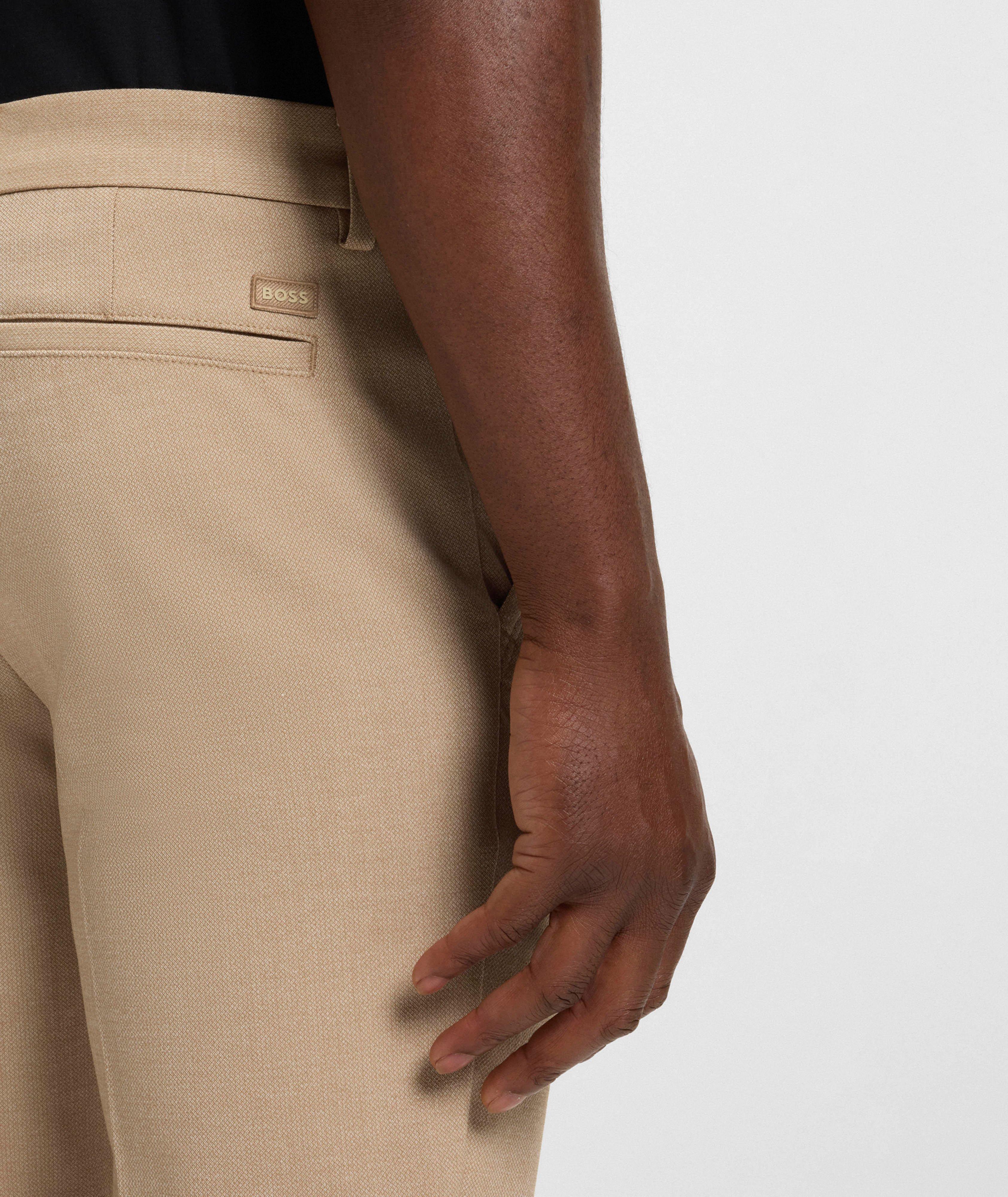 Kaiton Slim-Fit Dobby Mélange Pants image 3