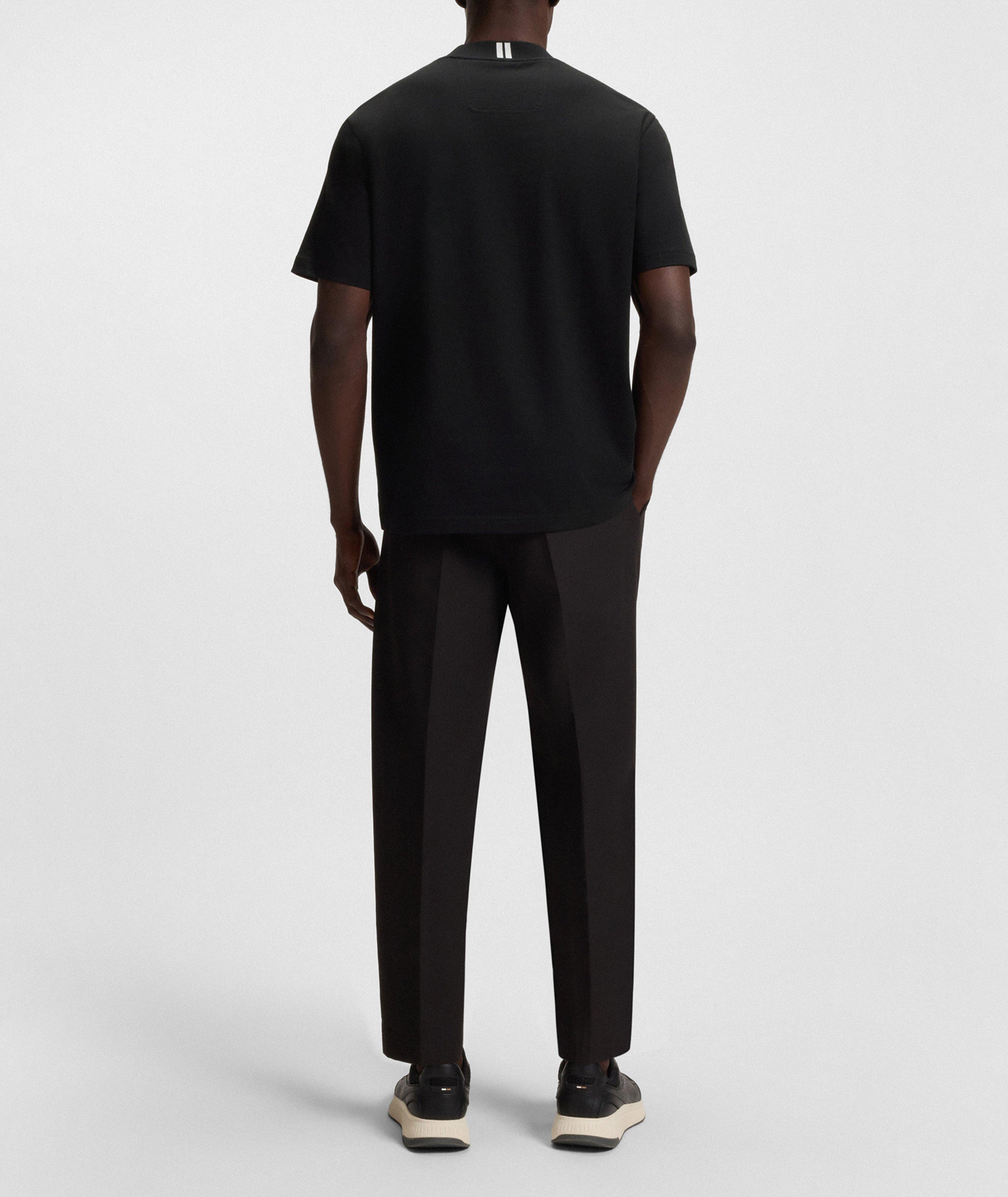 Contrast Logo Stretch-Cotton Jersey T-Shirt image 2