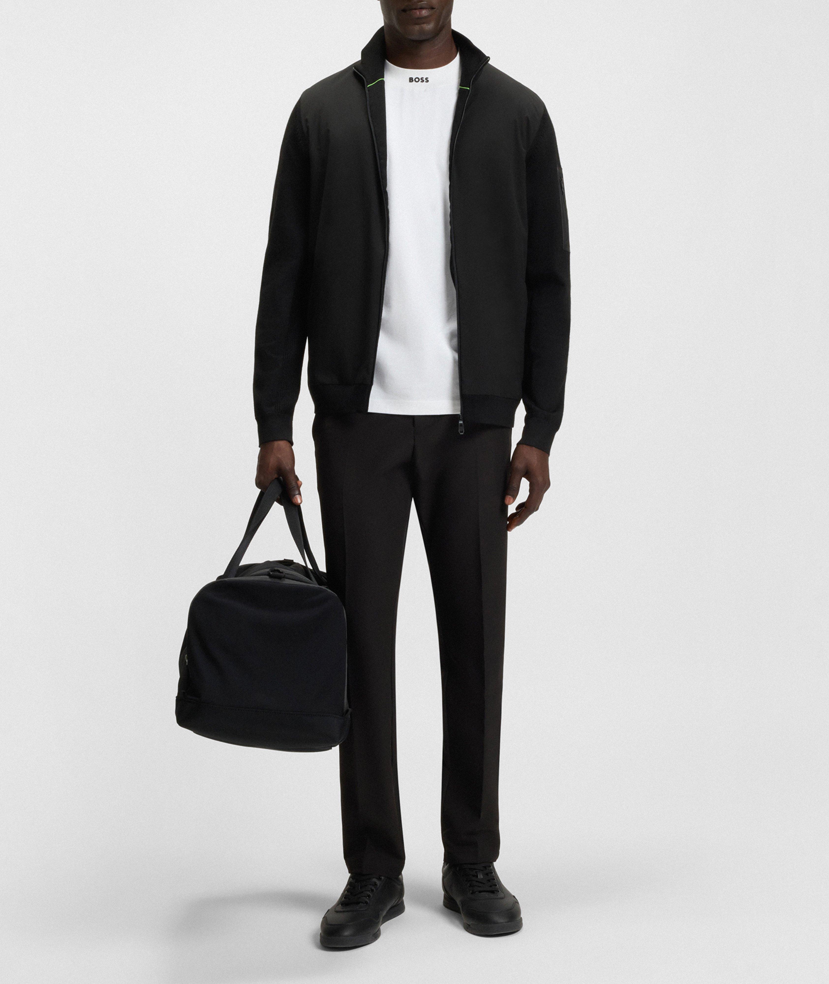 Contrast Logo Stretch-Cotton Jersey T-Shirt image 4