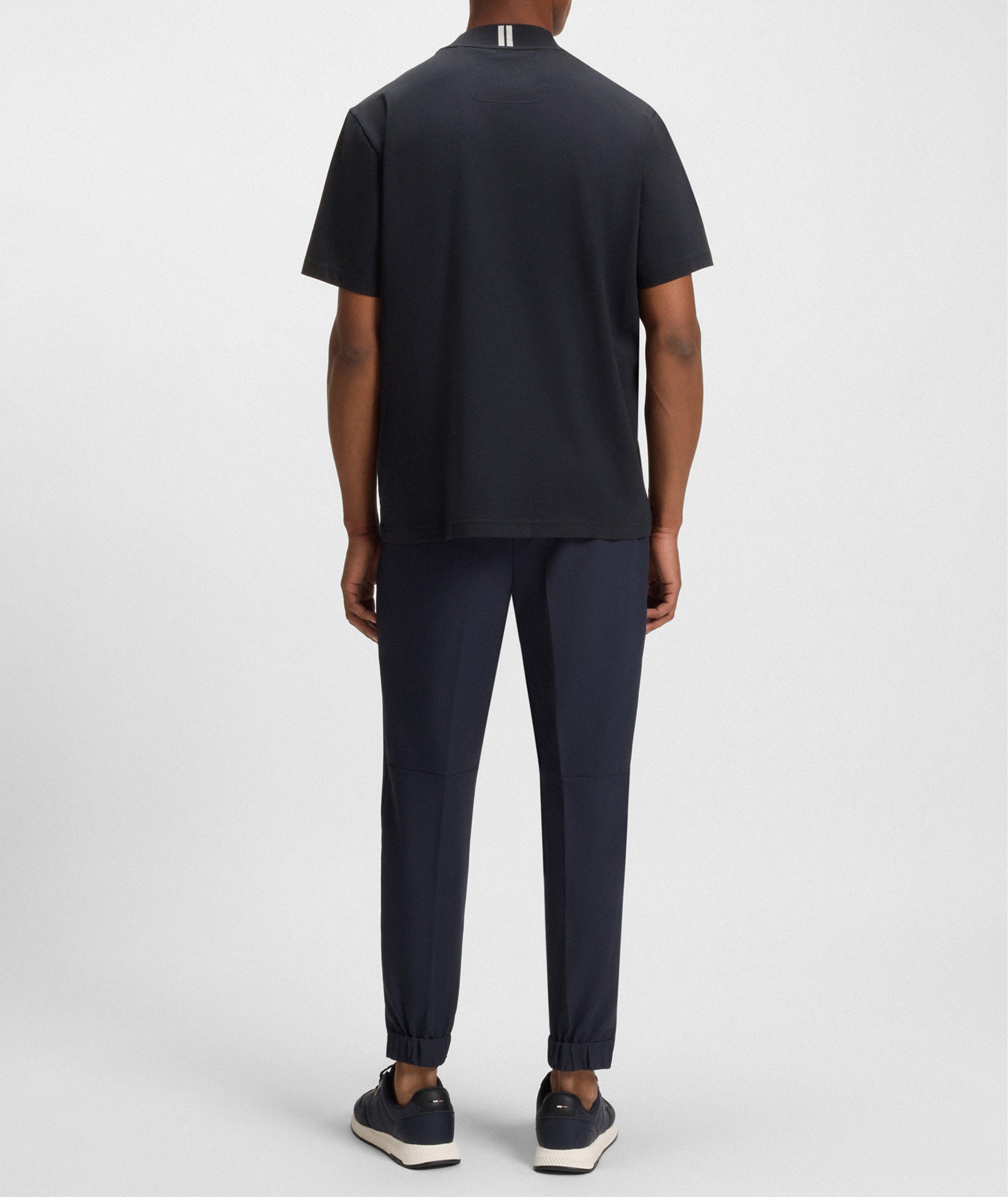 Contrast Logo Stretch-Cotton Jersey T-Shirt image 2