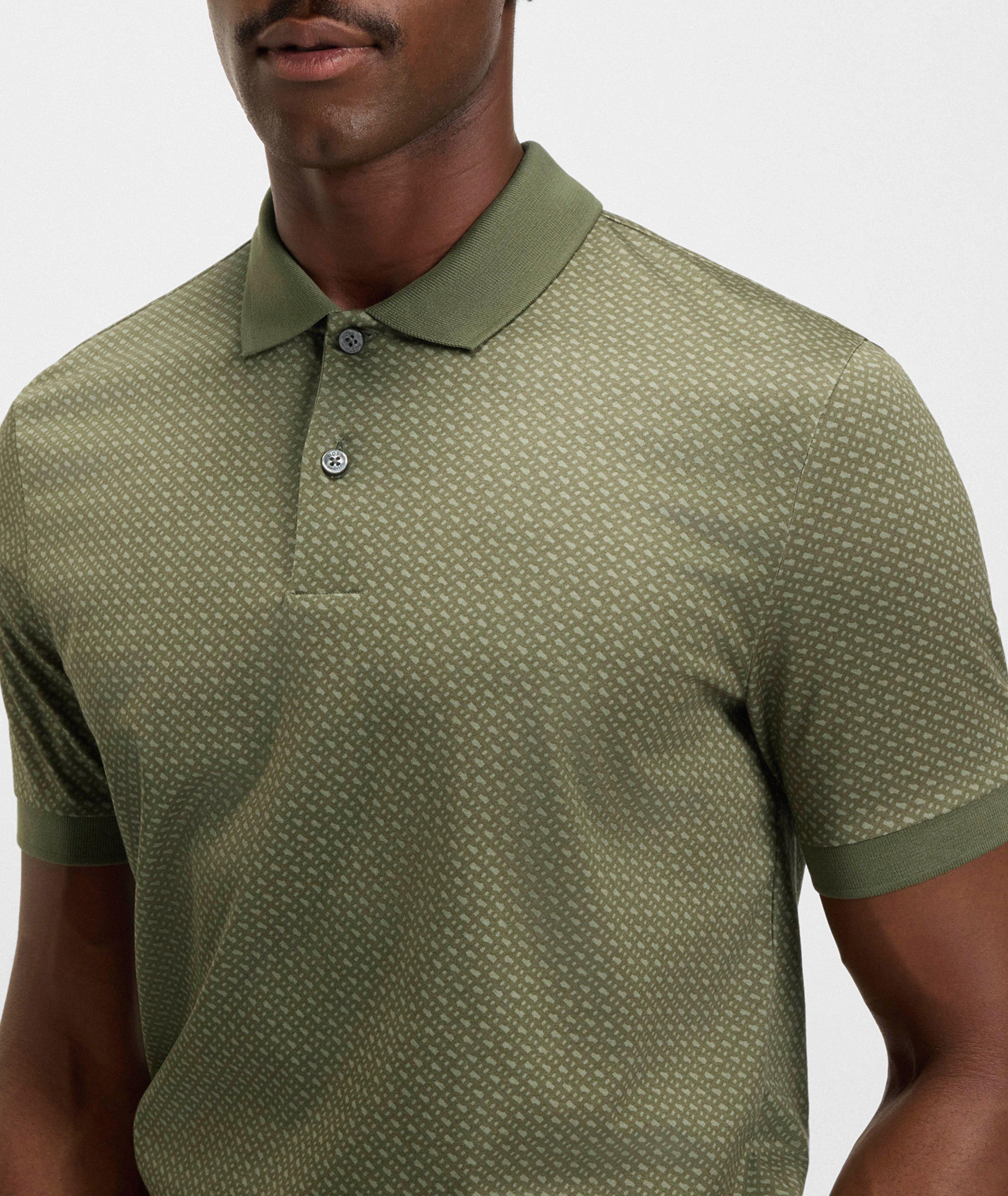 Polo Parlay en coton mercerisé à motif de logos image 3