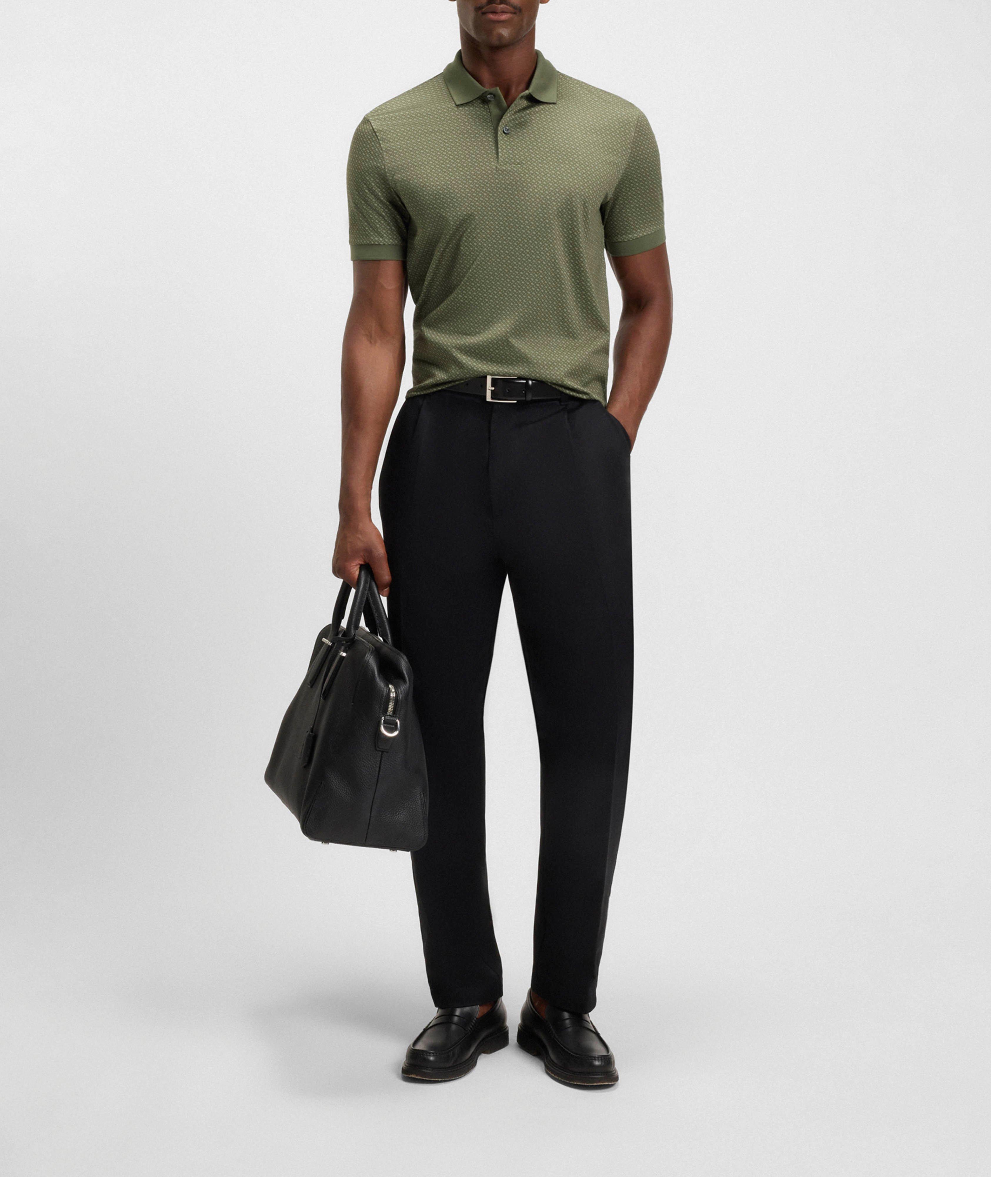 Polo Parlay en coton mercerisé à motif de logos image 4