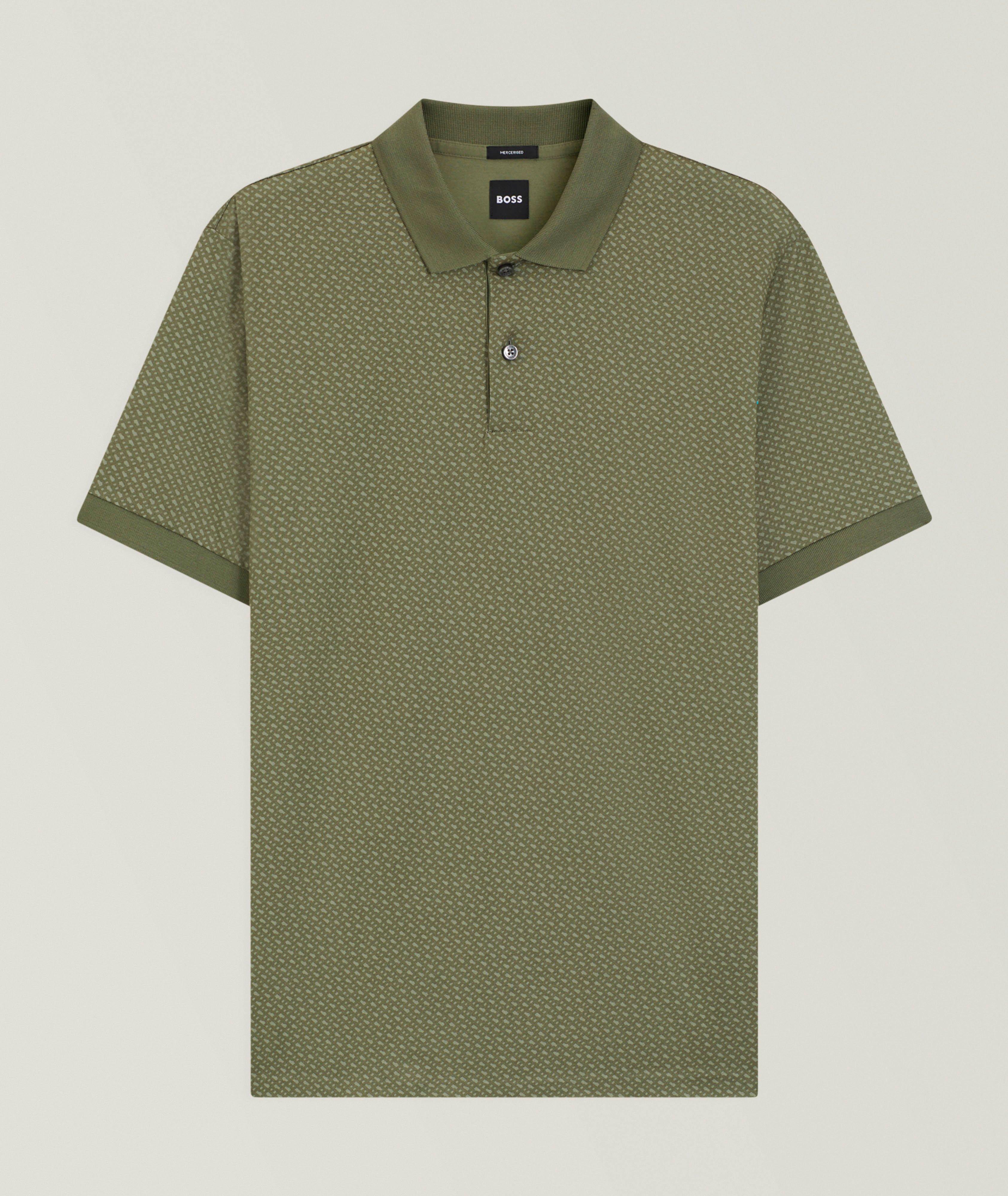 Polo Parlay en coton mercerisé à motif de logos image 0