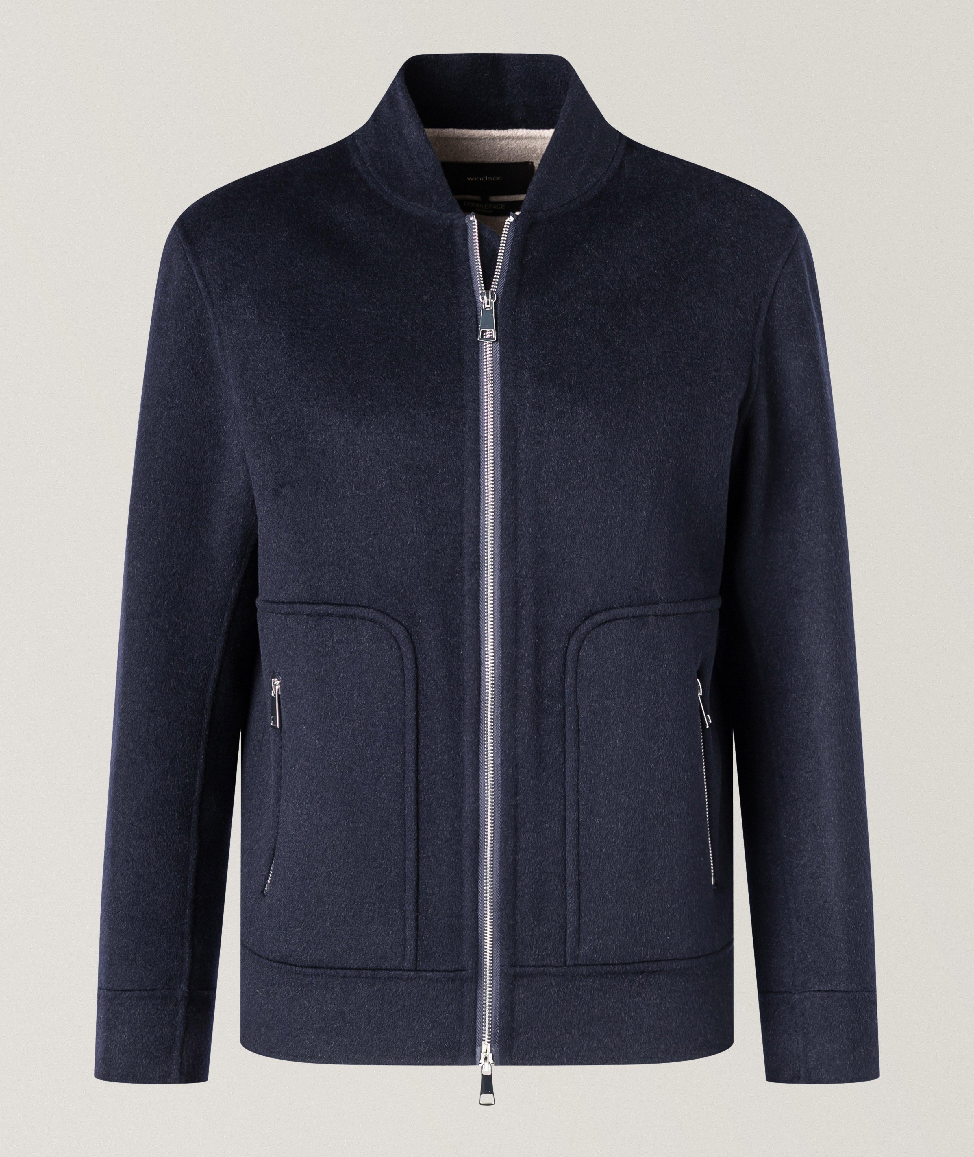 Double-Faced Wool Bomber Jacket  image 0