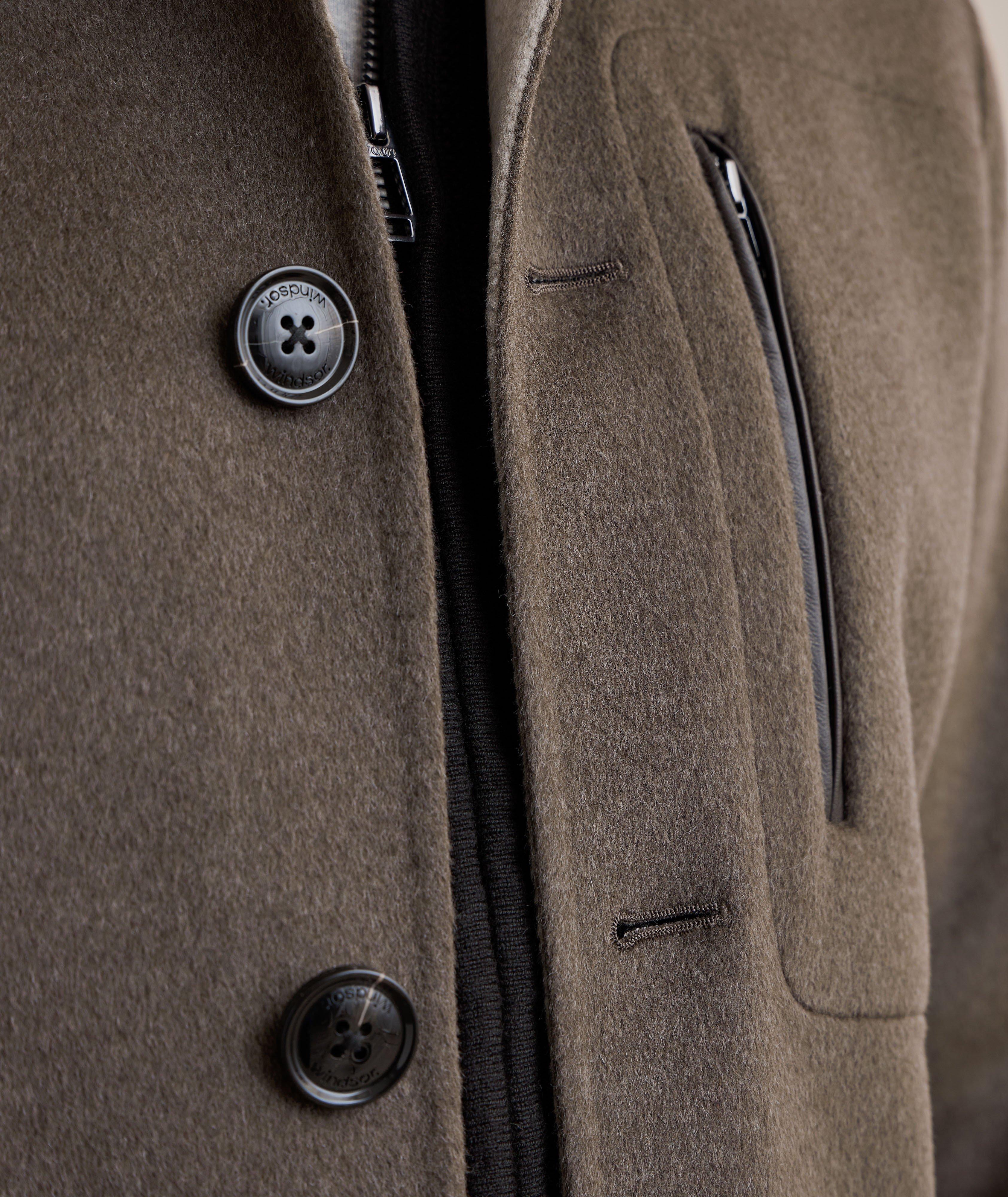 Blazer de style ouvrier en laine double face image 6