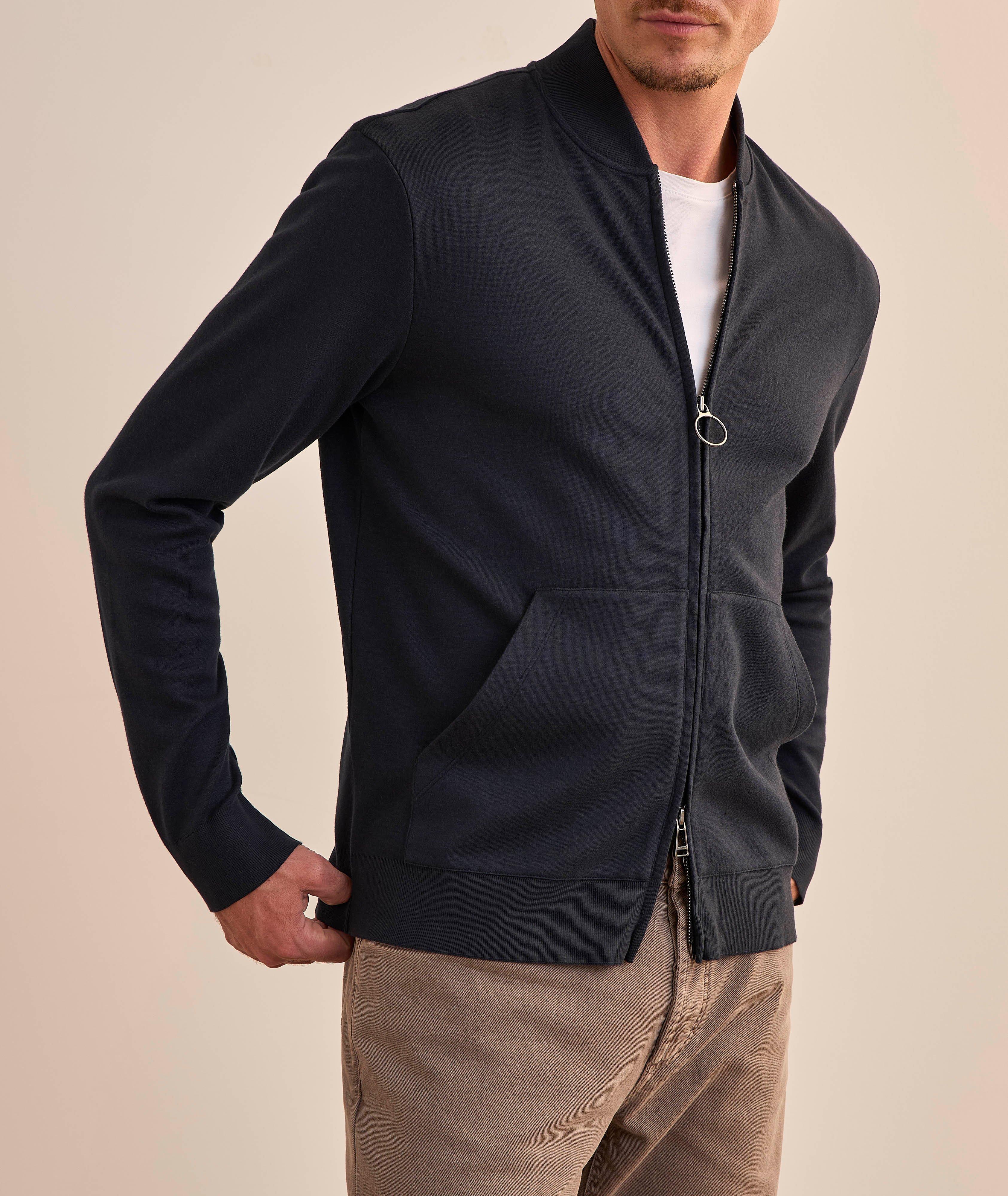 Veste de survêtement en coton et cachemire Florino image 1