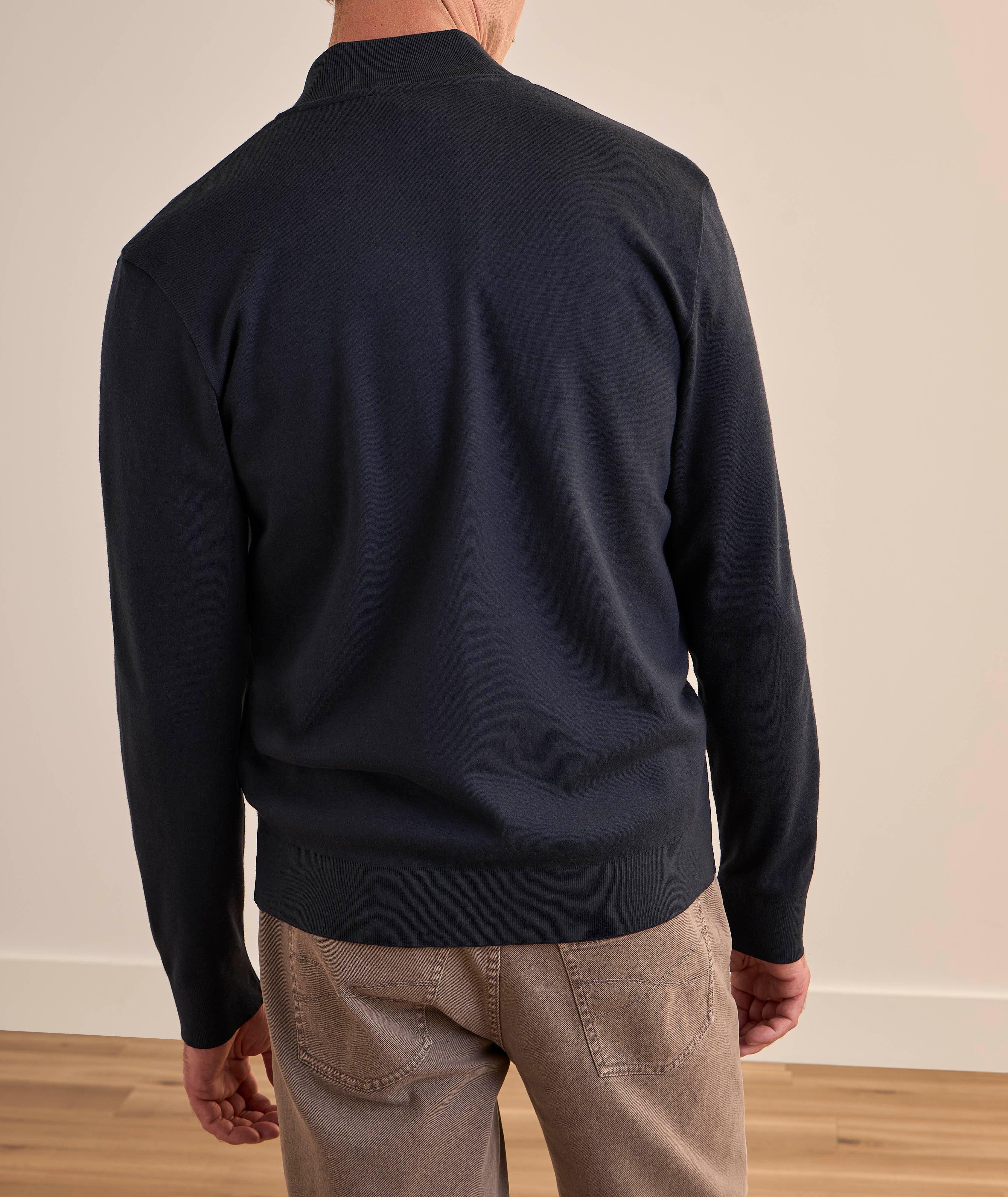 Veste de survêtement en coton et cachemire Florino image 2